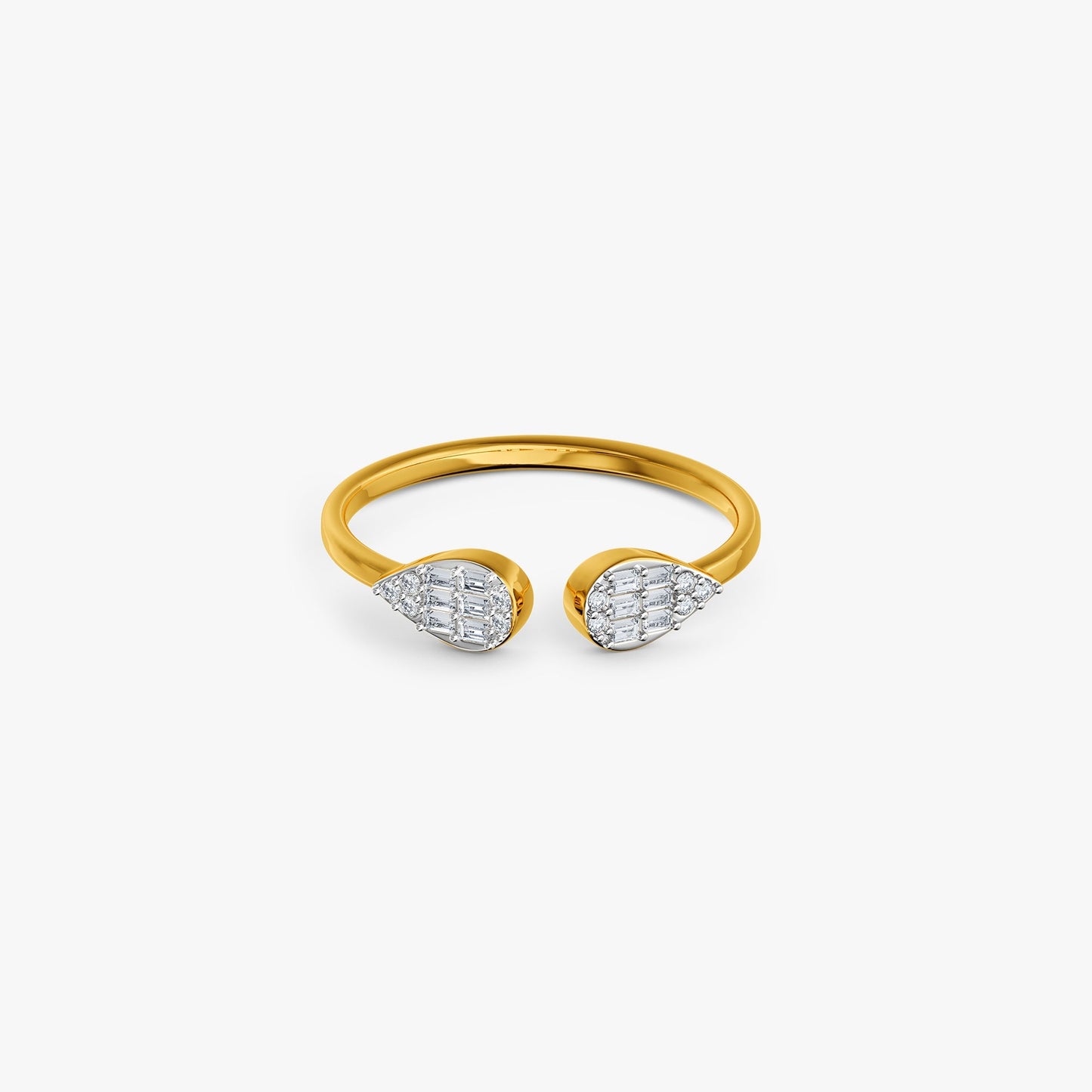 Gold Timeless Shine Lab Grown Diamond Ring (Size 12)