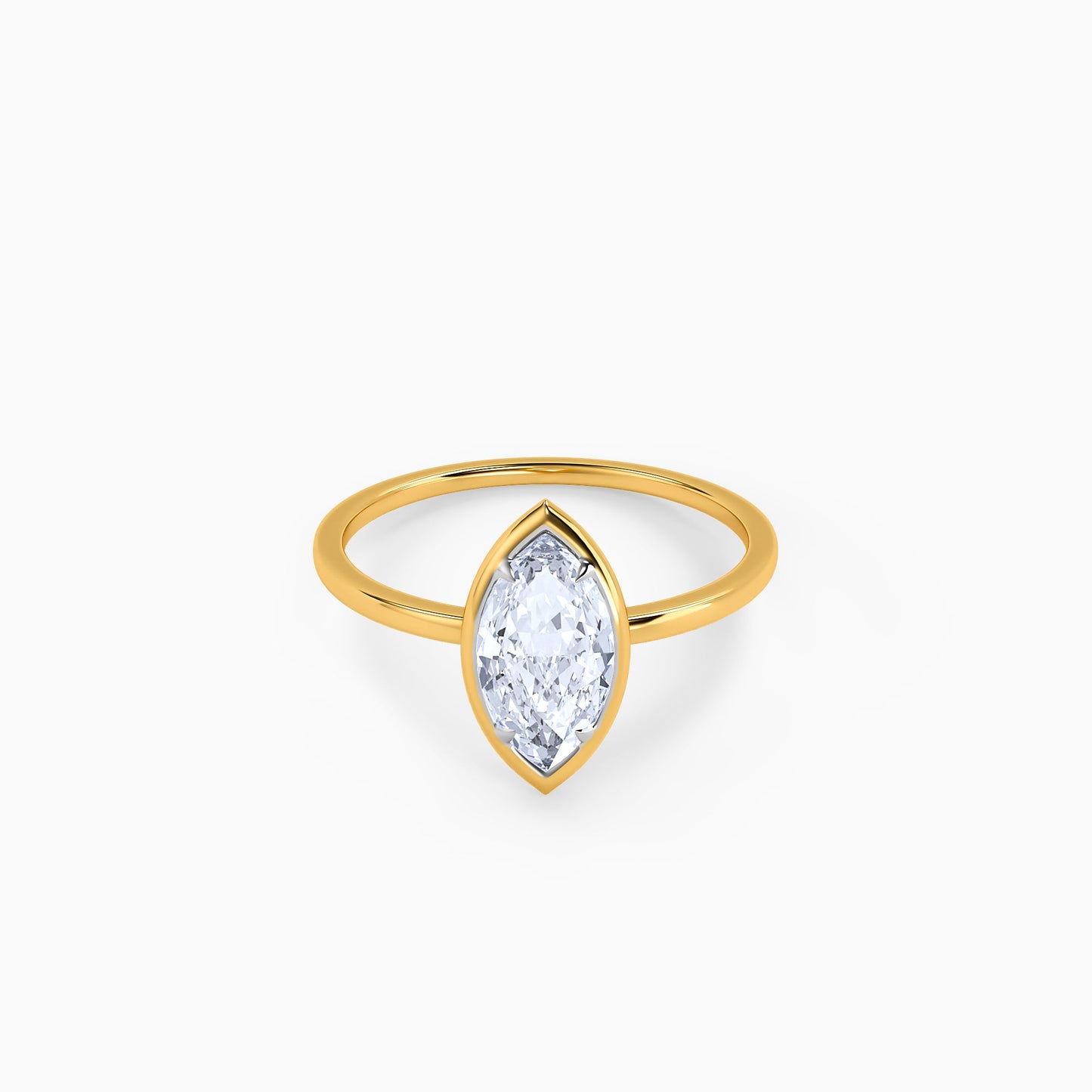 Gold Horizis Drift Lab Grown Diamond Ring (Size 12)