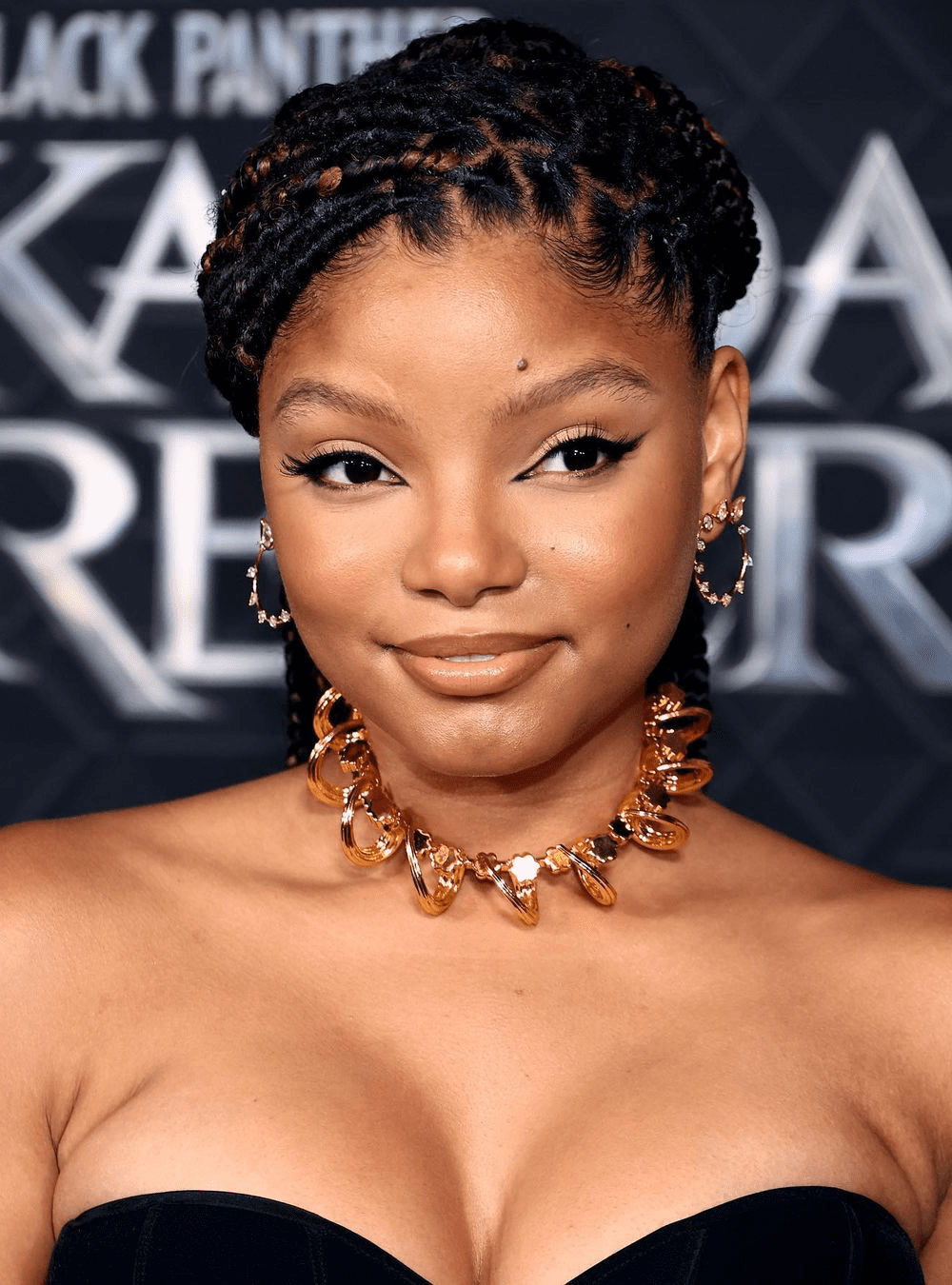 Halle Bailey Wearing OH Poppi Tuscon Necklace