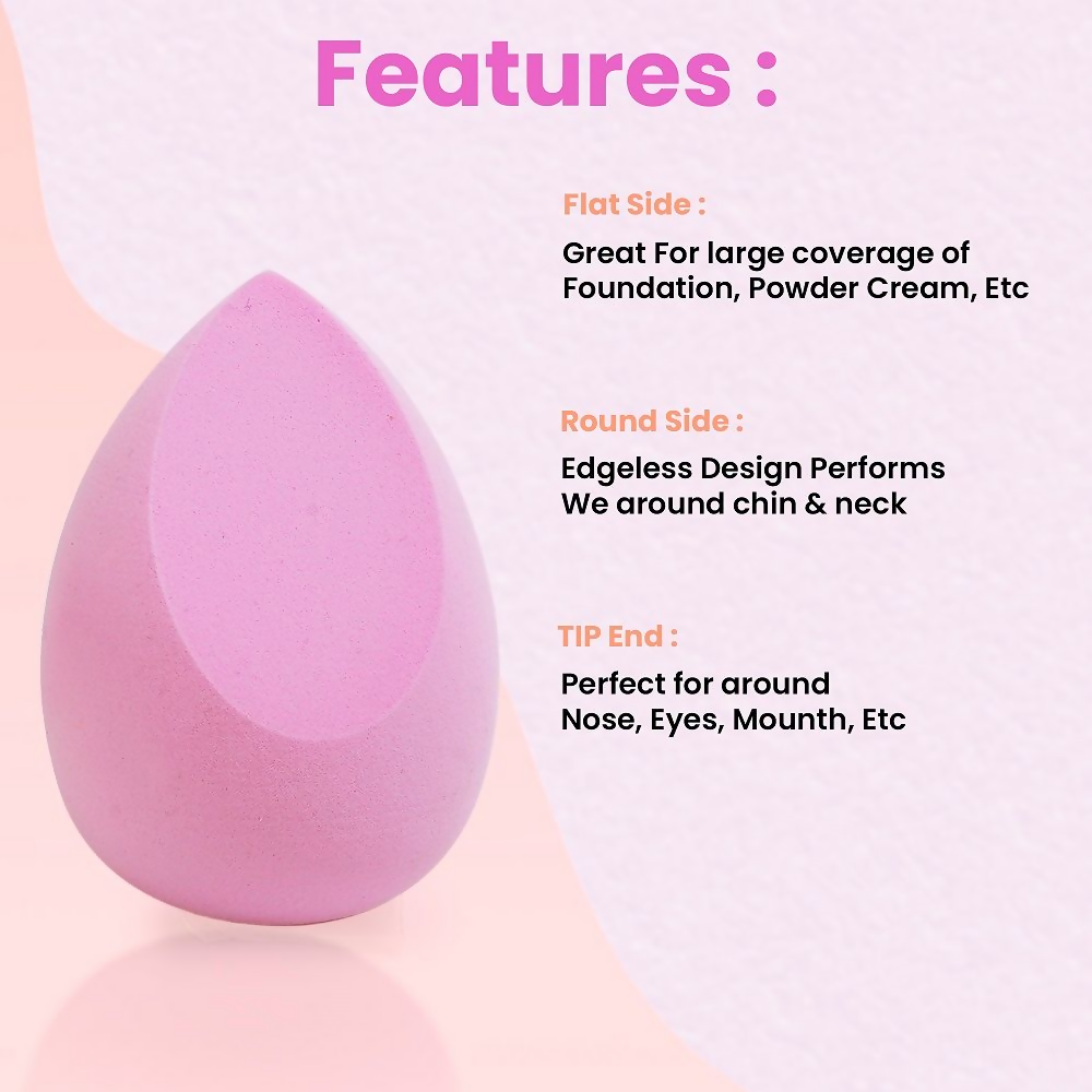Bronson Professional Beauty Blender Sponge with Holder Case