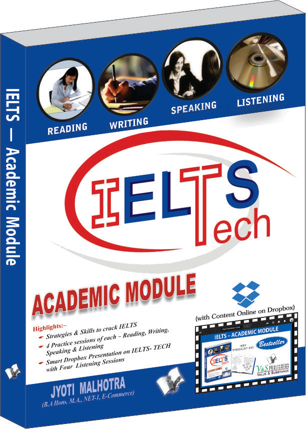 IELTS - Academic Module (With Online Content on Dropbox) by Jyoti Malhotra