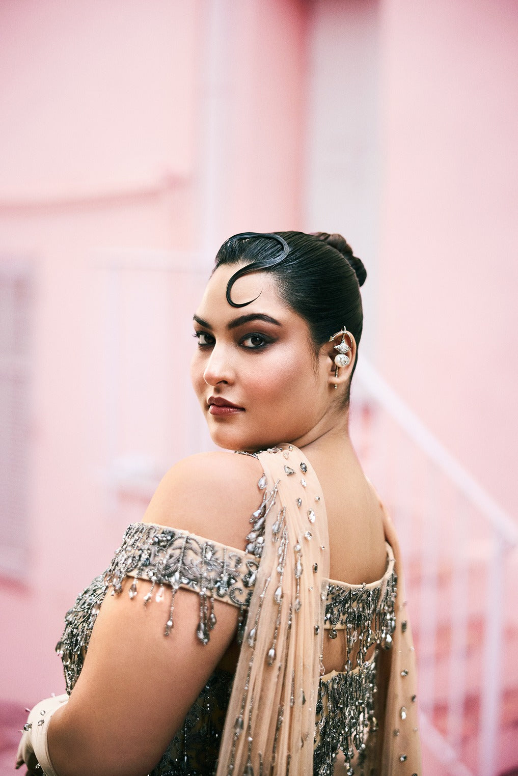 Sakshi Sindhwani In Celestial Ear Cuff