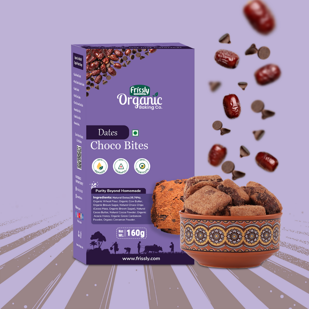 Frissly Organics Date Choco Bites