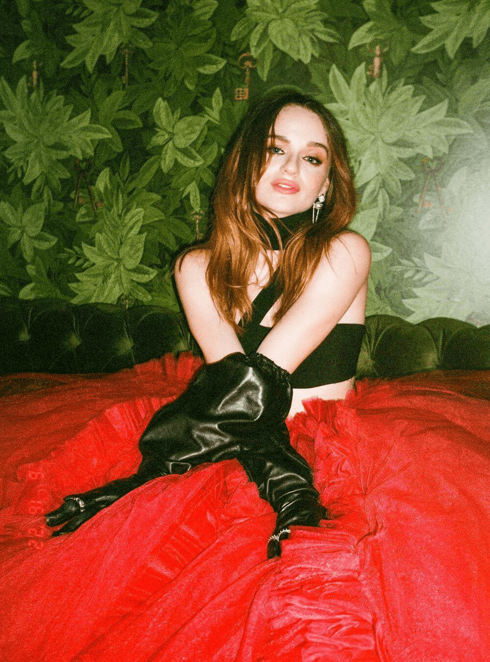 Joey King In OH Celeste Nova Earrings
