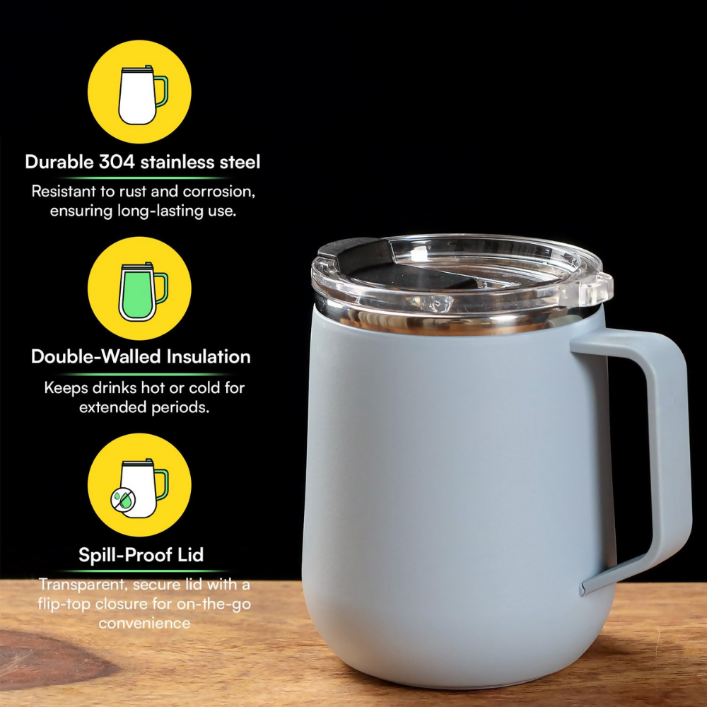 Udyan Tea Stainless Steel Insulated Mug - Frost Blue