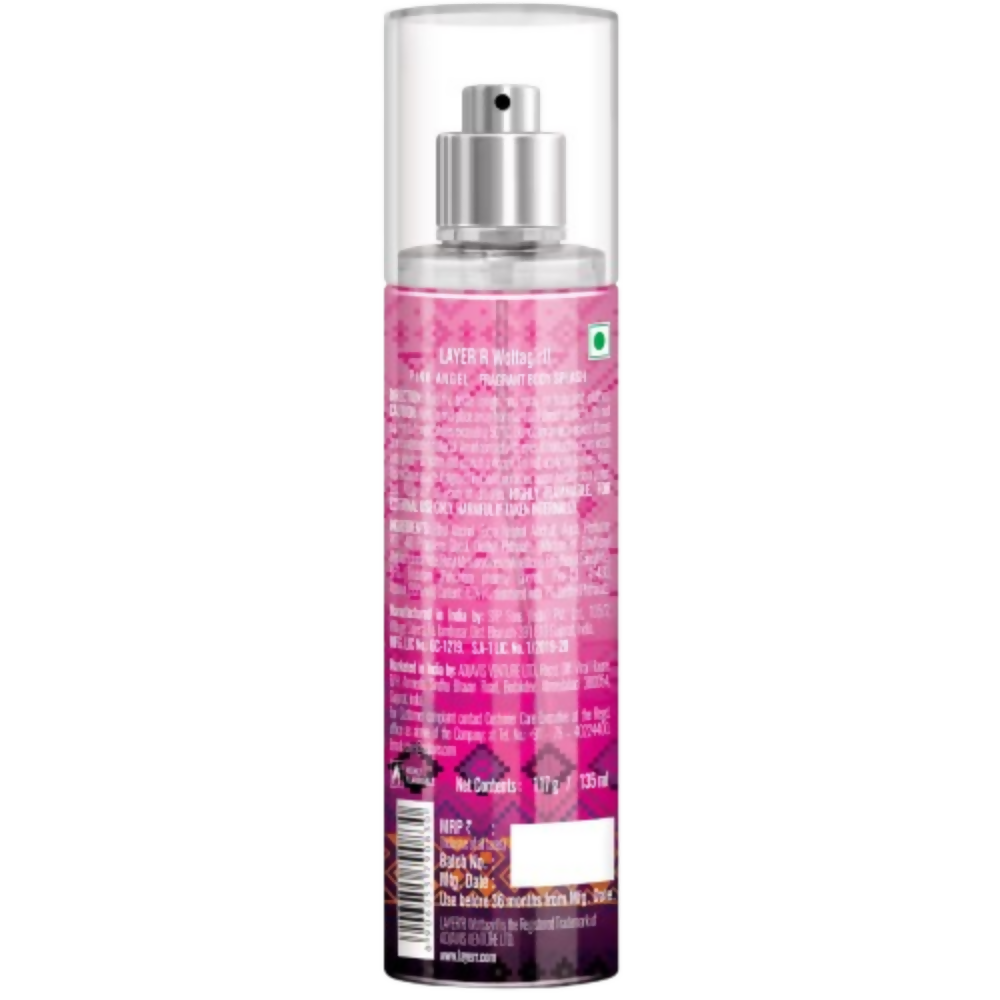 Layerr Wottagirl Pink Angel Body Splash For Her