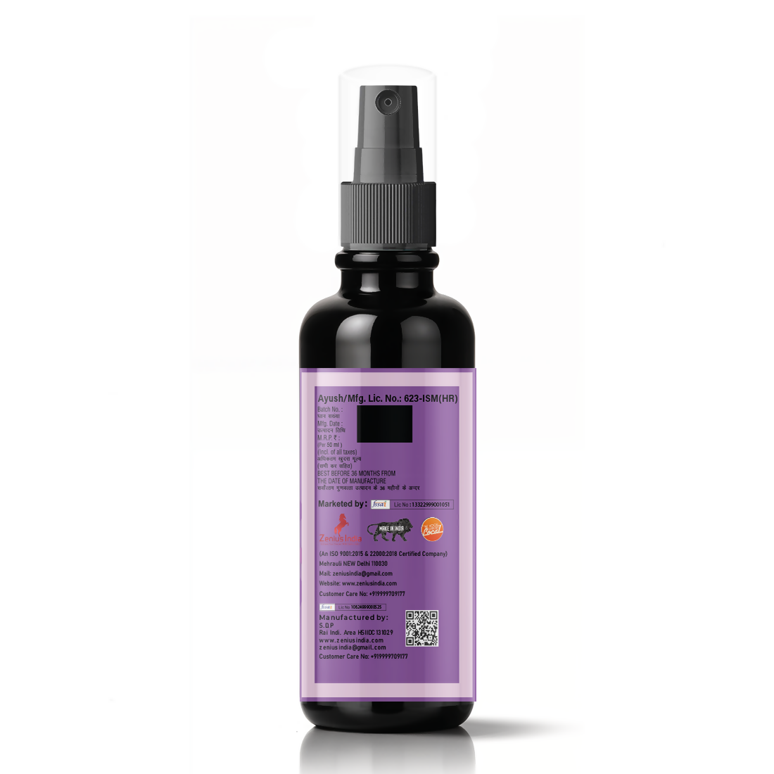 Zenius Curv B Oil for Breast Massage