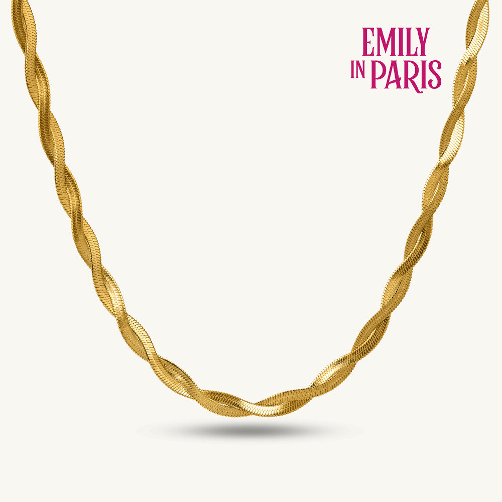Twisted Dual-Strand Necklace