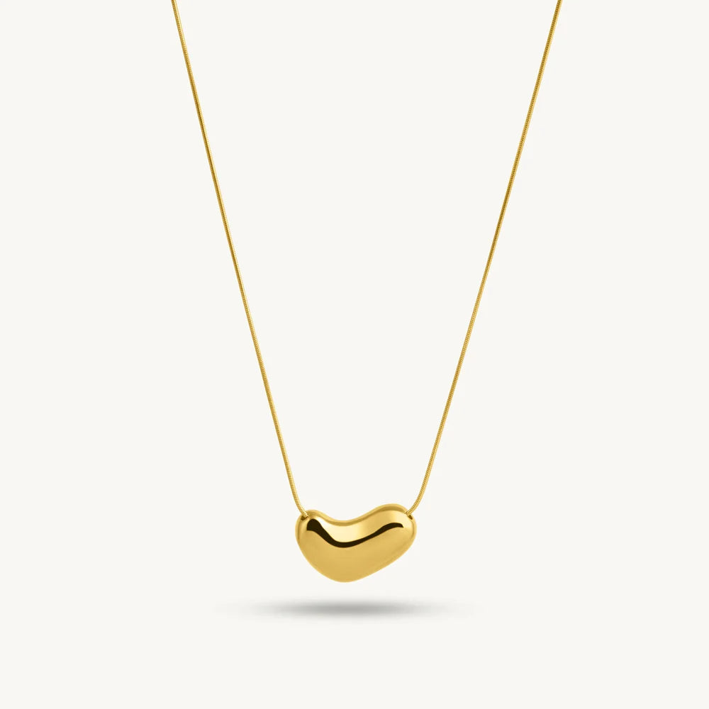 Abstract Bold Charm Necklace