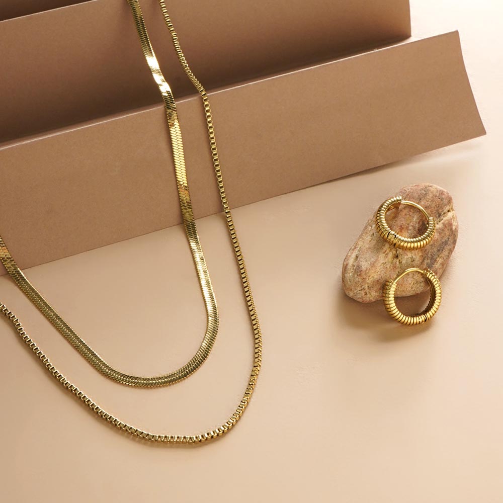 Layered Classic Elegance Jewellery Set