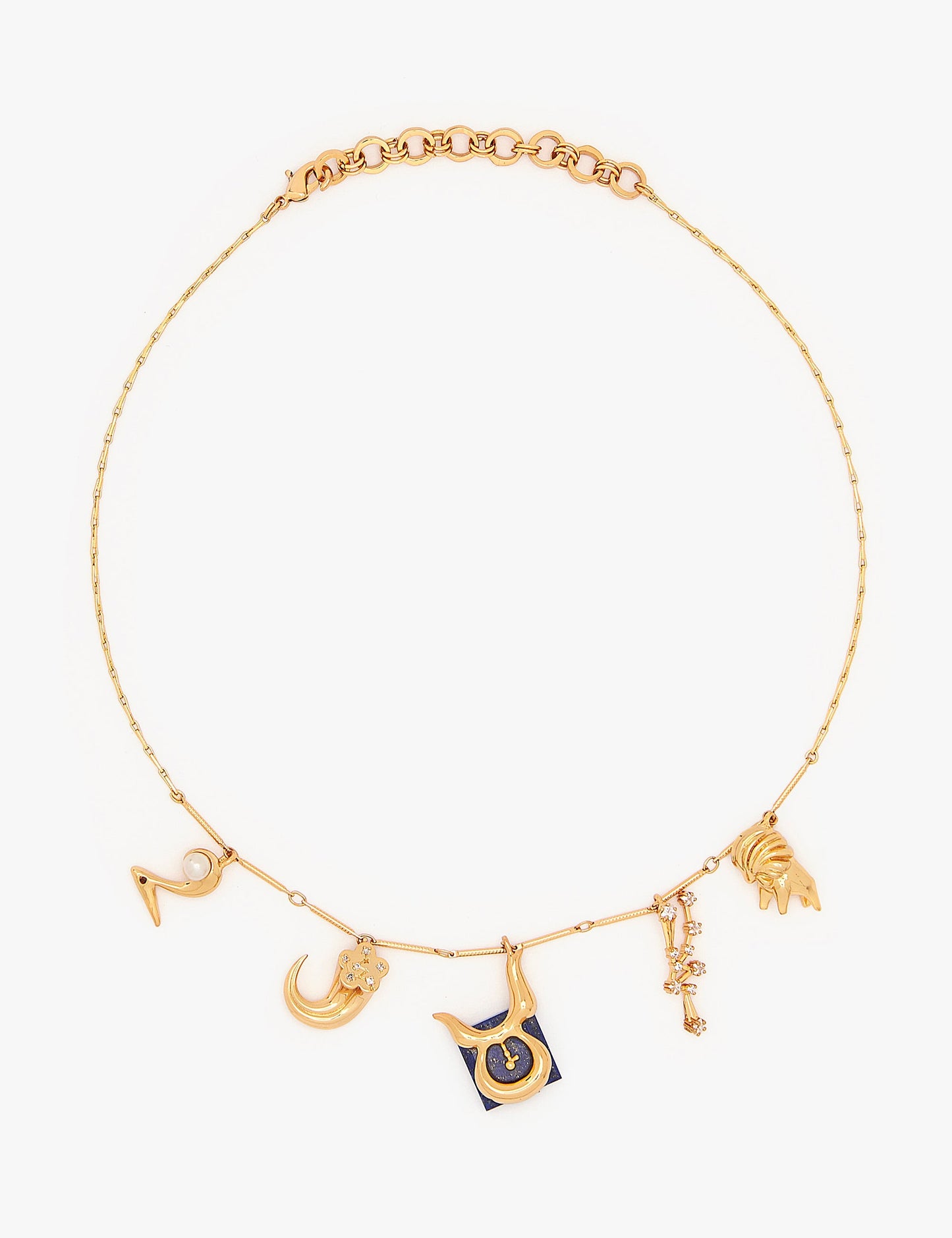 The Zodiac Series - Taurus Charm Necklace