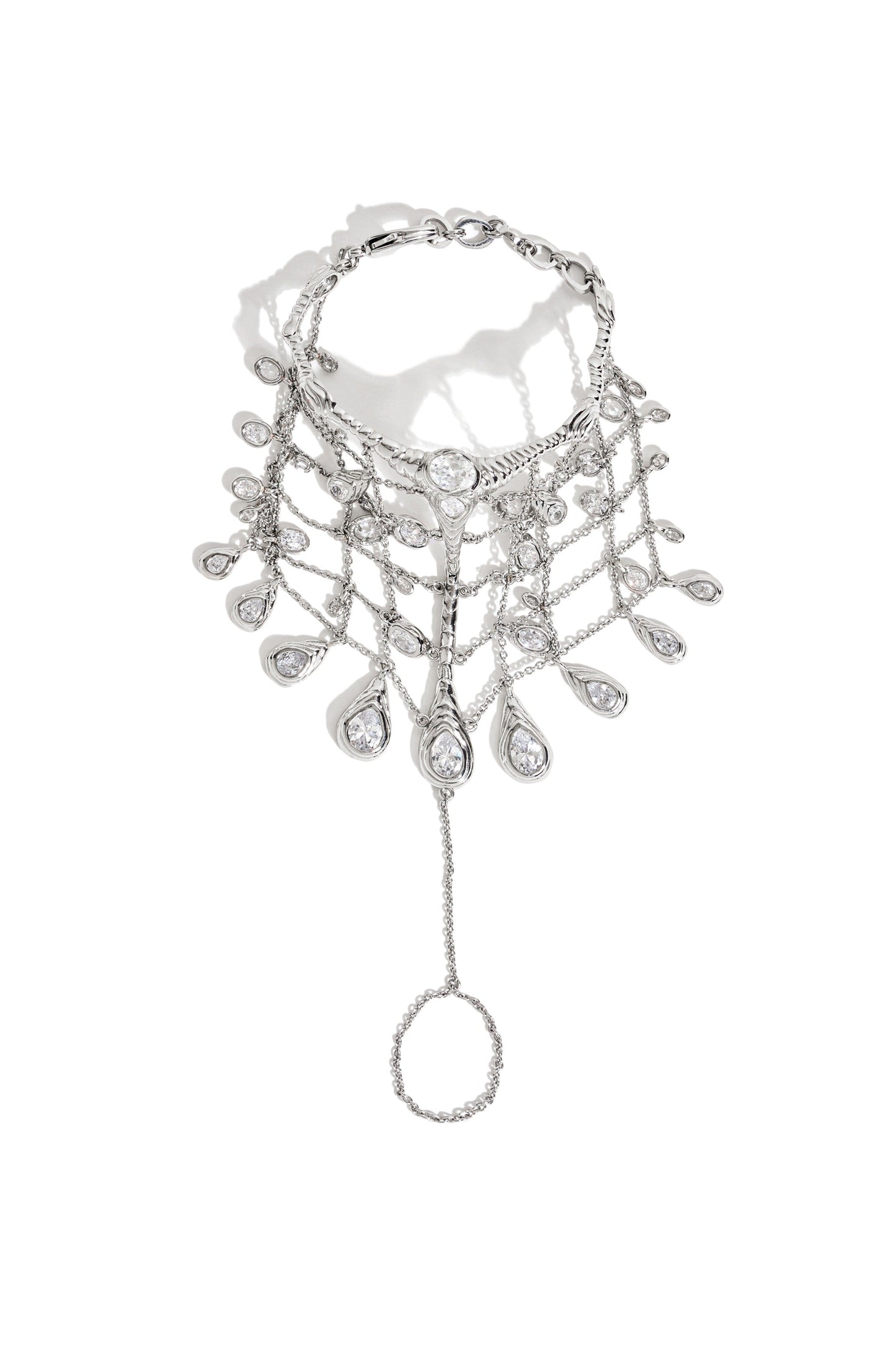 Silver Siren Hand Harness