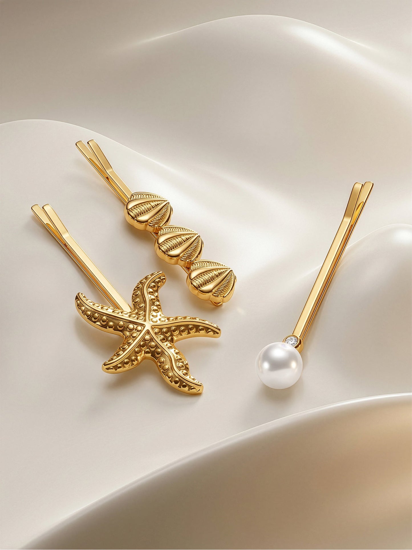 OnnMe by GIVA Ocean Fiction Demi Fine Hair Clips Set