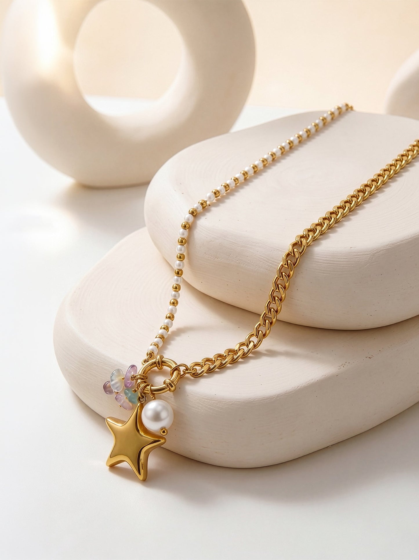 OnnMe by GIVA Star Baby Gold Plated Necklace