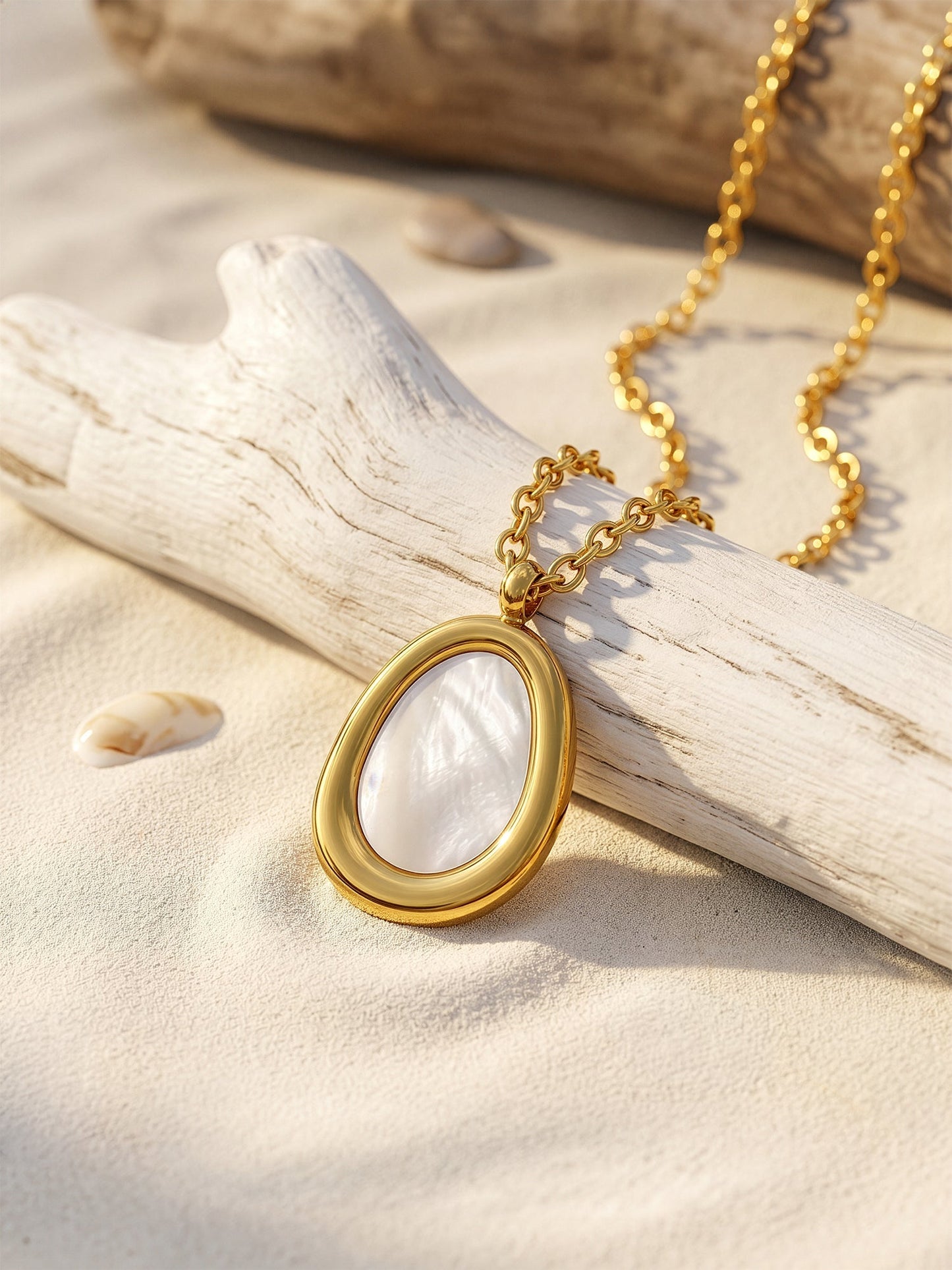 OnnMe by GIVA Offbeat Orbit Gold Plated Pendant with Chain