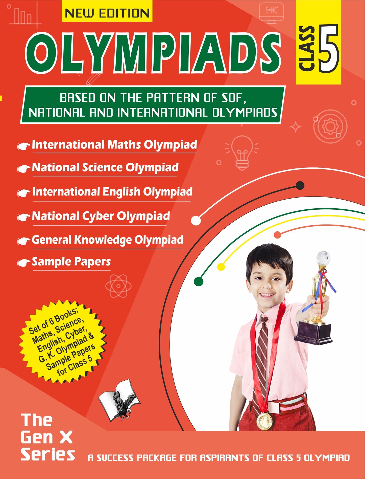Olympiad Value Pack Class 4 (6 Book Set) by V&S Editorial Board