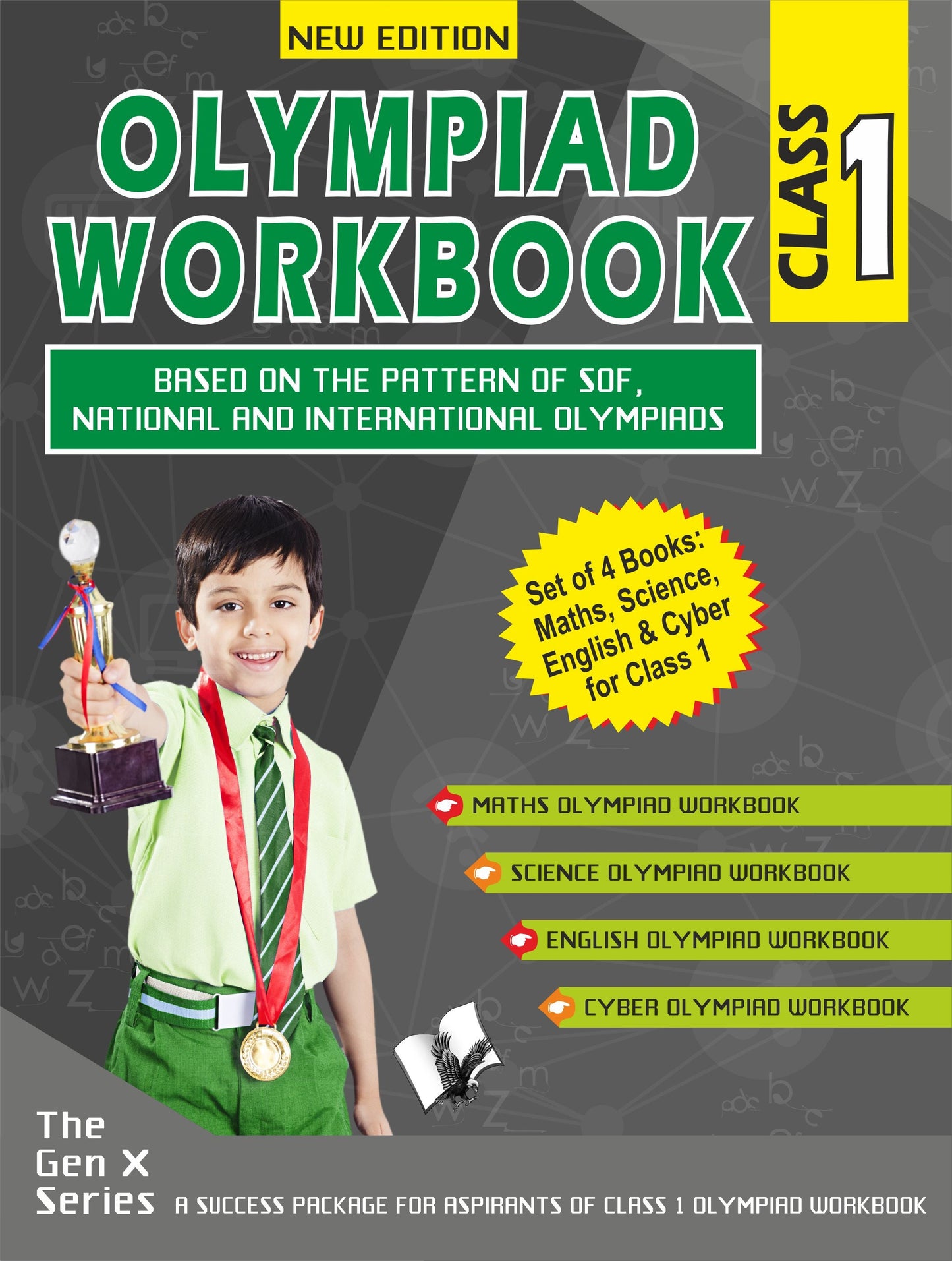 Olympiad Workbook Value Pack Calss 1 (4 Book Set) by V&S Editorial Board