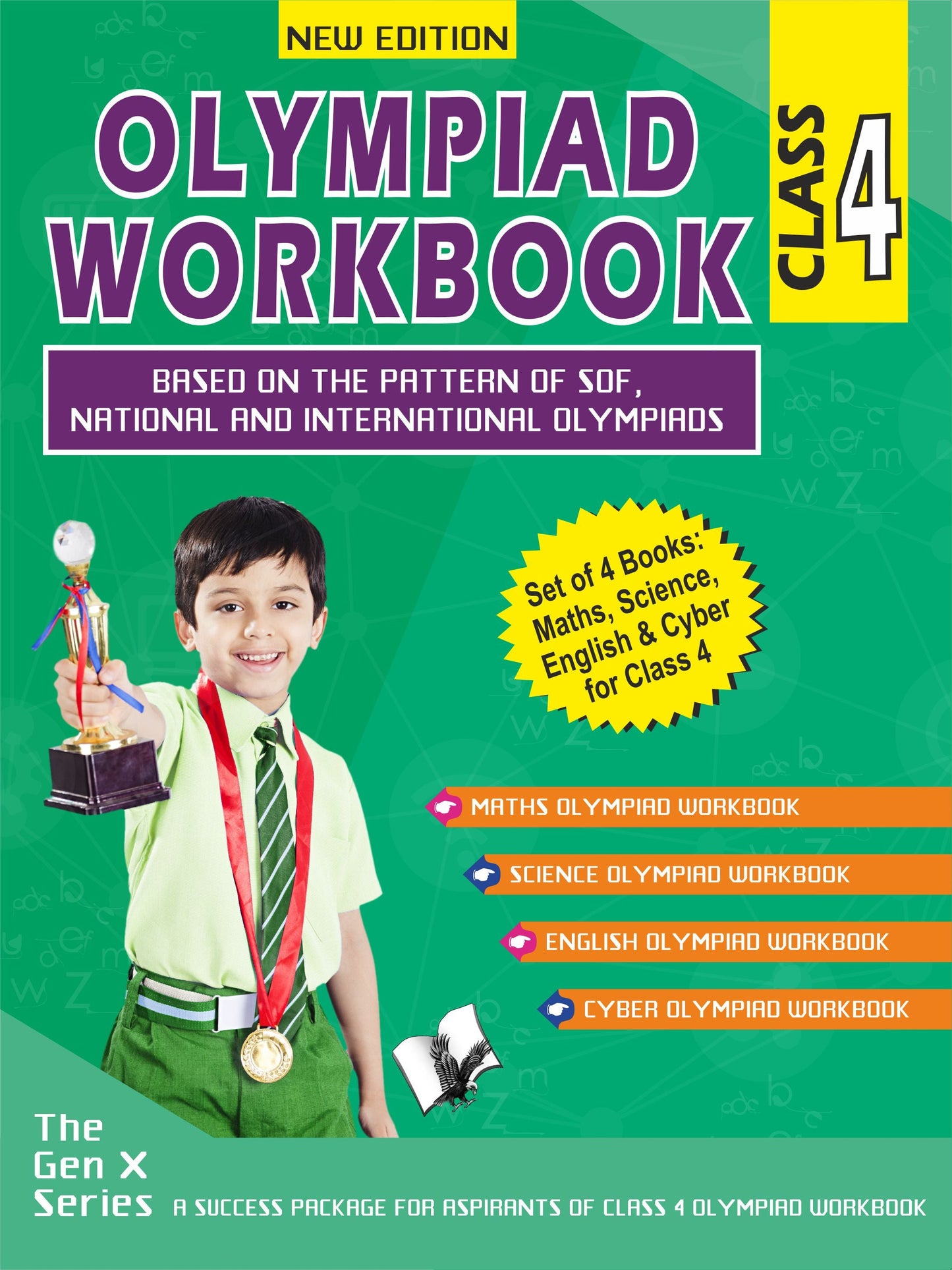 Olympiad Workbook Value Pack Calss 4 (4 Book Set) by V&S Editorial Board