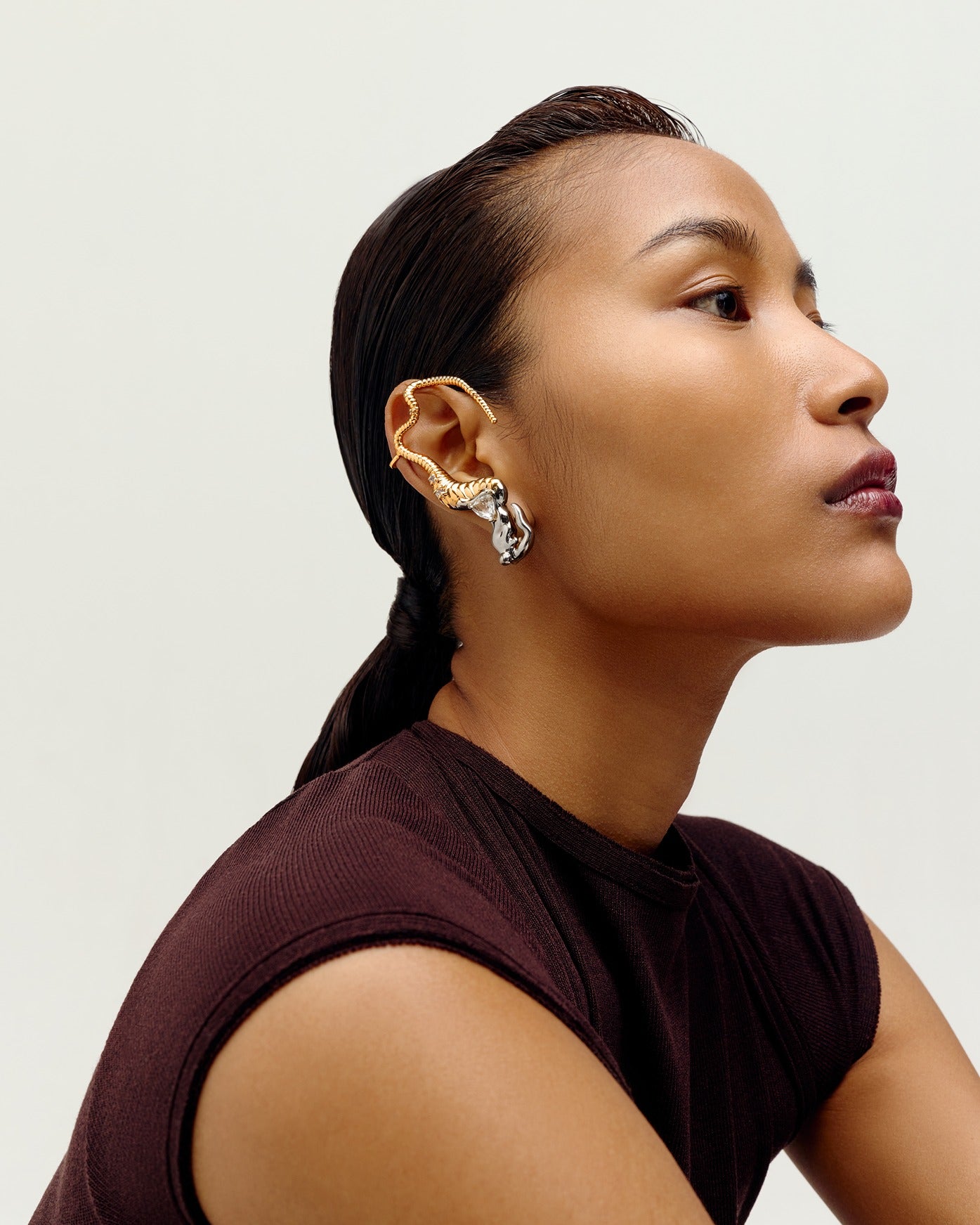 Seris Coil Ear Cuff