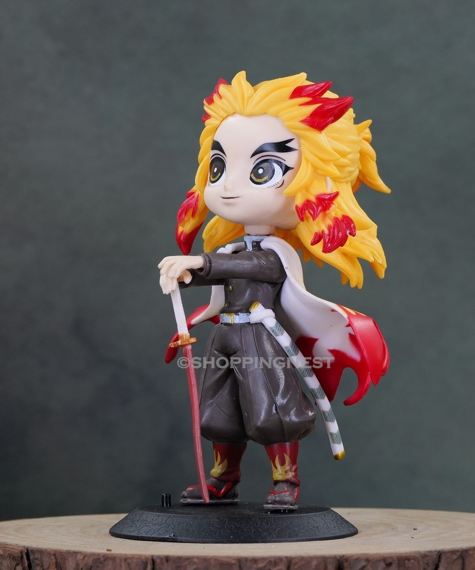 Demon Slayer Rengoku Q Posket Action Figure | 15cm |