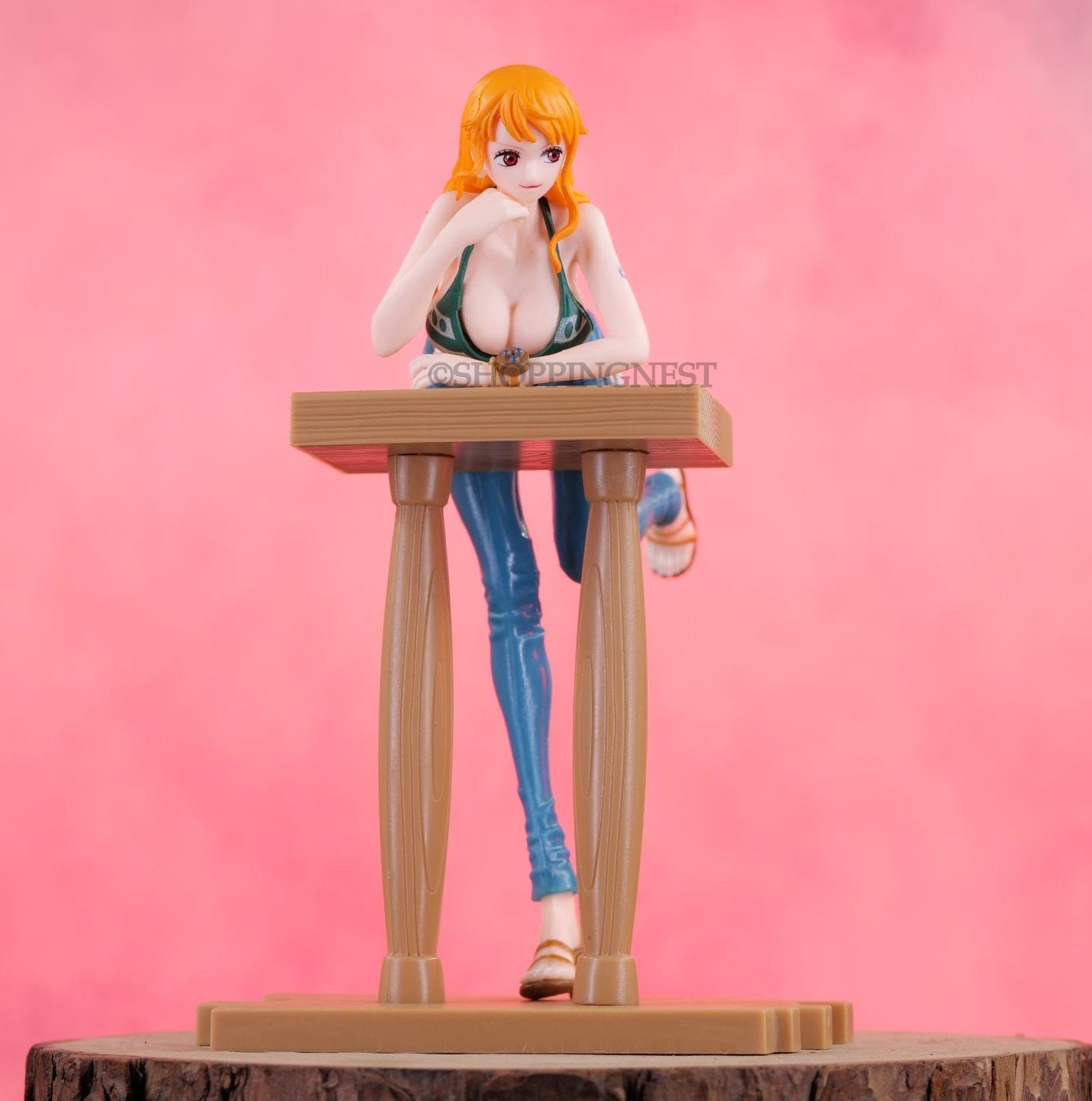 One Piece Nami Action Figure Over Count Pirate Anime Figure | 16 Cms |
