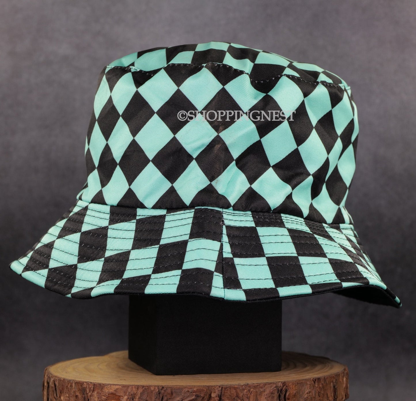 Demon Slayer Tanjiro Unisex Bucket Hat for Cosplay Halloween Costume Accessories