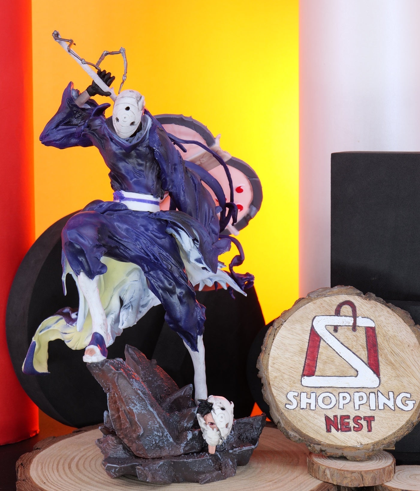Naruto Uchiha Obito Action Figure (34 cm) |PVC| – Anime Collectible by ShoppingNest
