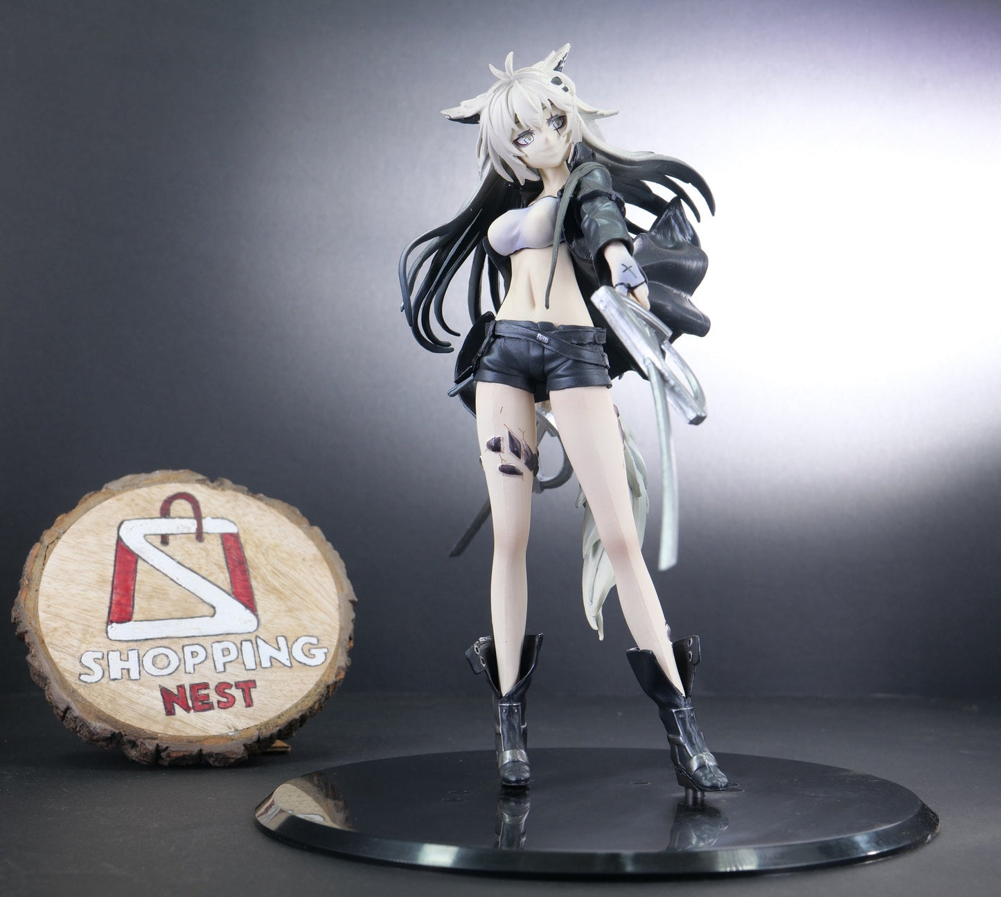 Ldruieu Arknights Lapland Anime Figures, 24 cm, PVC Action Figure