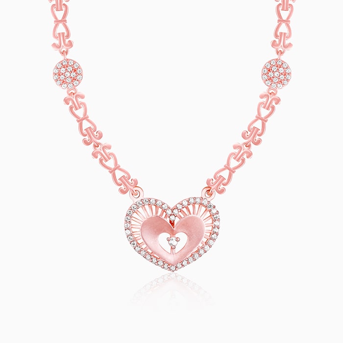 Rose Gold Love Affair Necklace