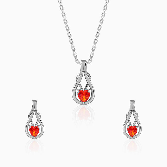 Silver Silent Vows Set