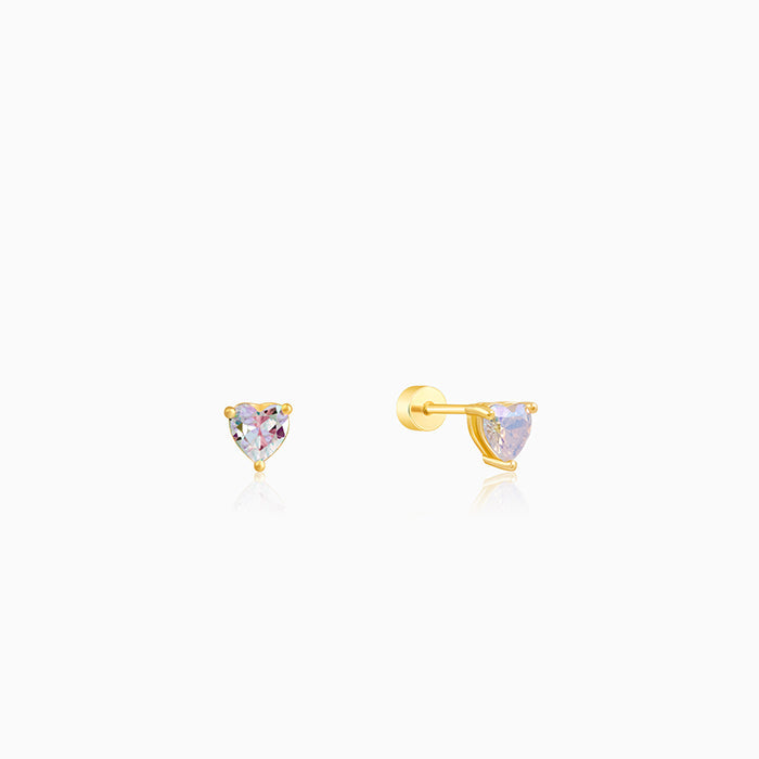Golden Amara Ear Piercings