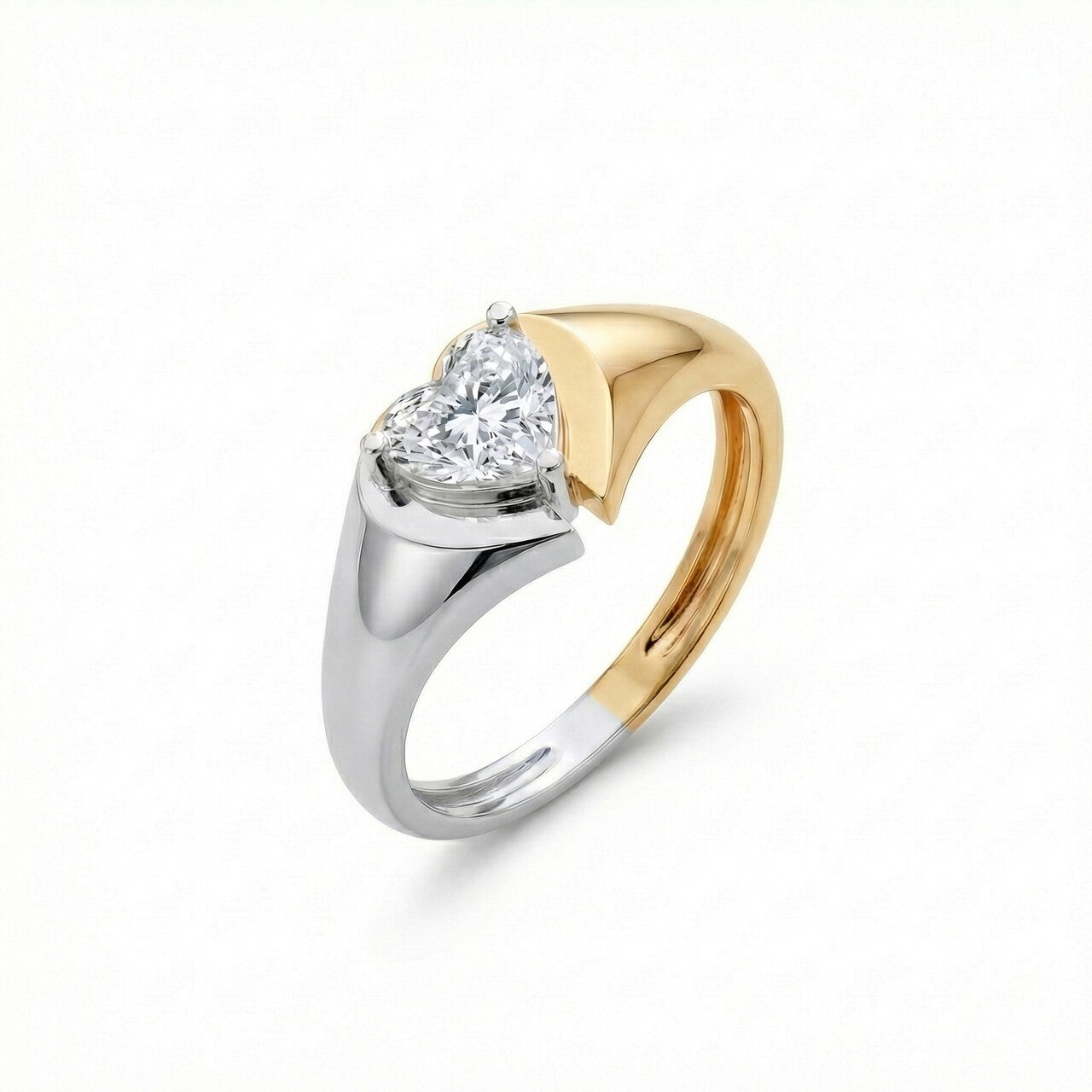 United Forever 9KT Gold Laboratory Grown Diamond Ring