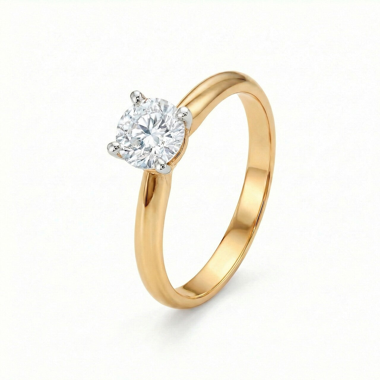 One Moment Solitaire 9KT Gold Laboratory Grown Diamond Ring