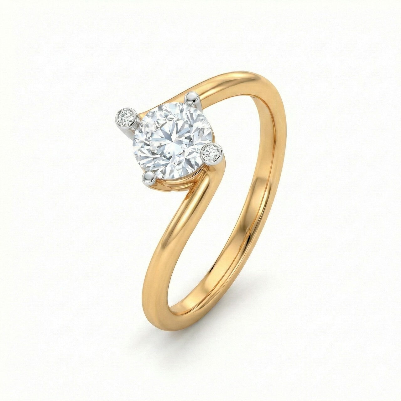 Here To Stay 9KT Gold Laboratory Grown Diamond Ring