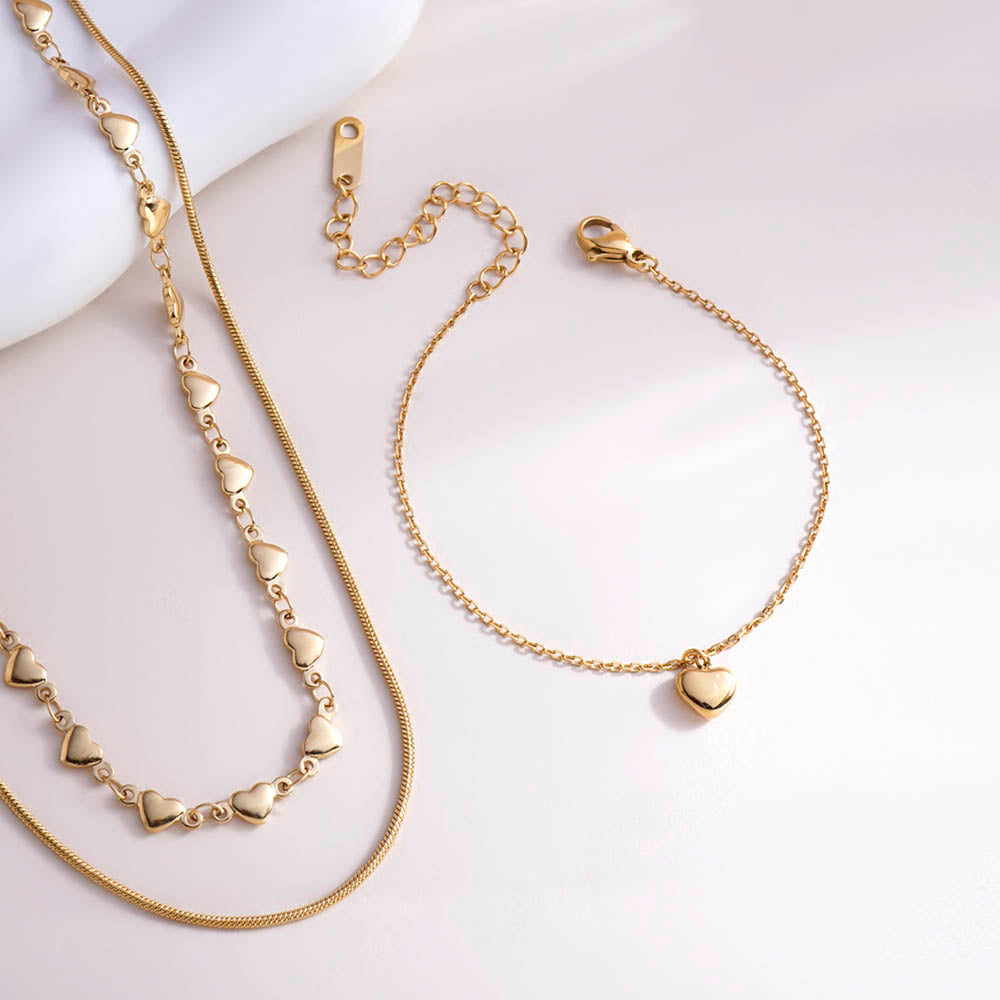 Golden Heartline Set