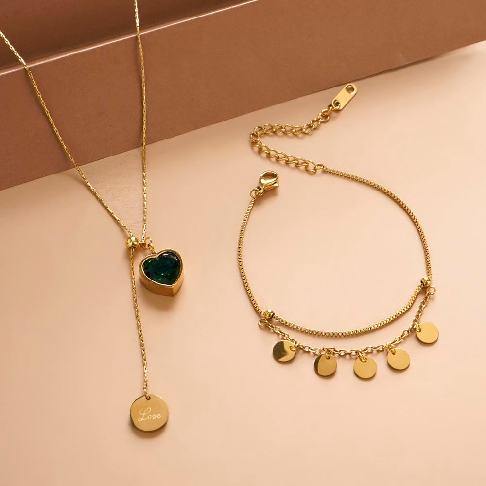 Green Heart Poise Set