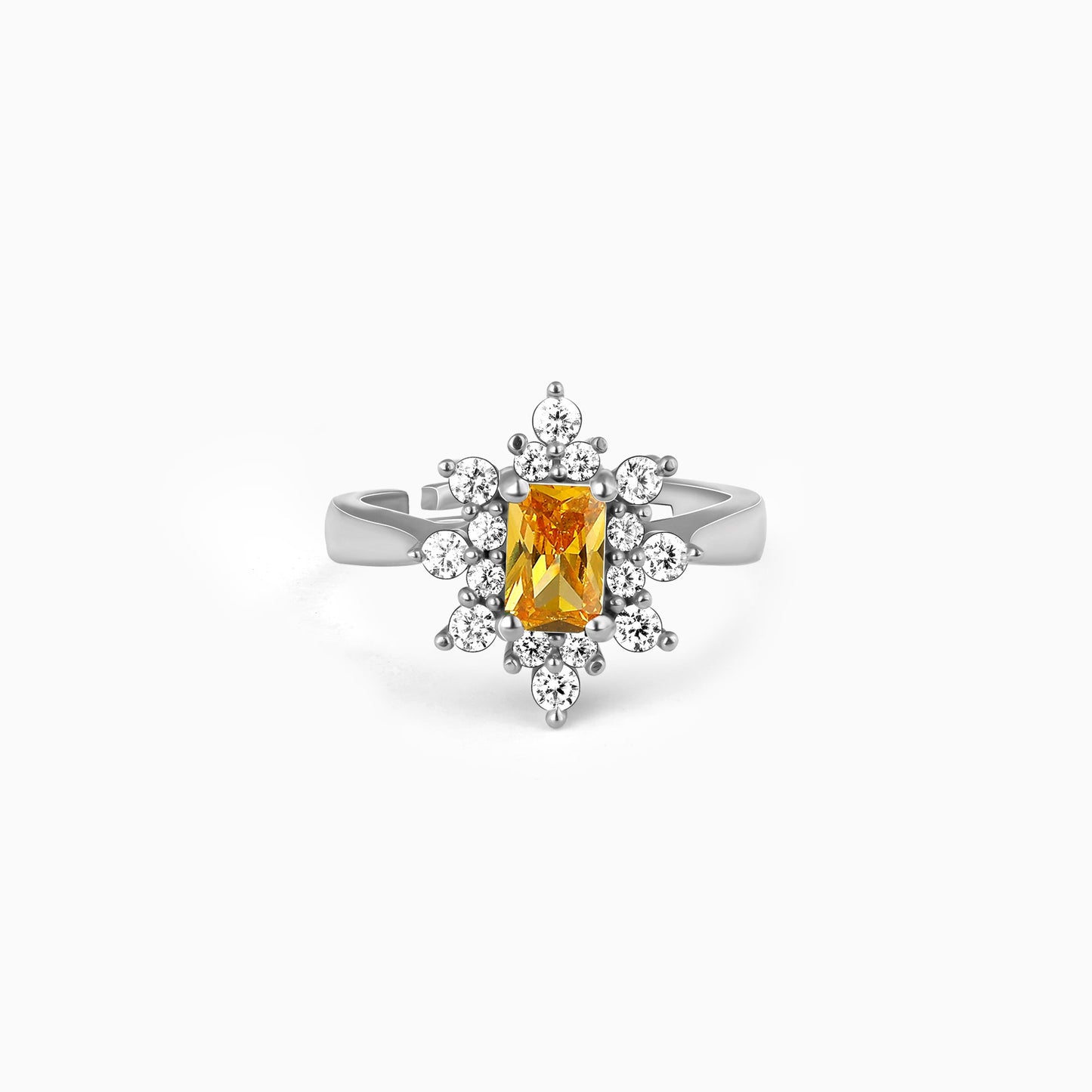 Silver Amaterasu Ring