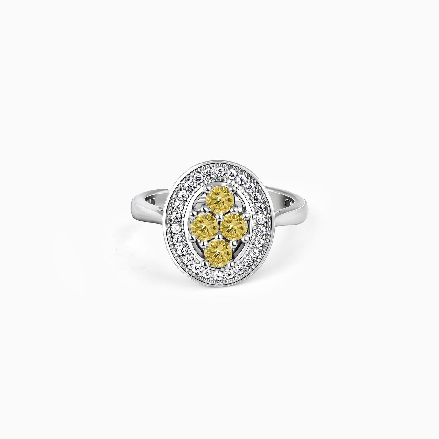 Silver Vamika Ring