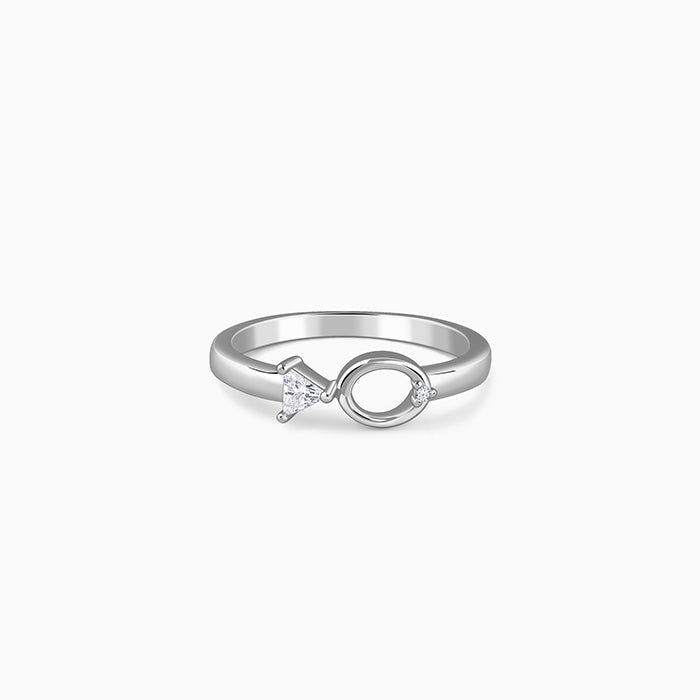 Silver Timeless Glam Ring