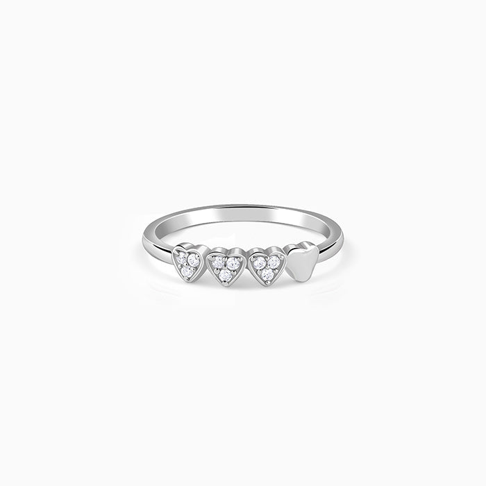 Silver Love Ring