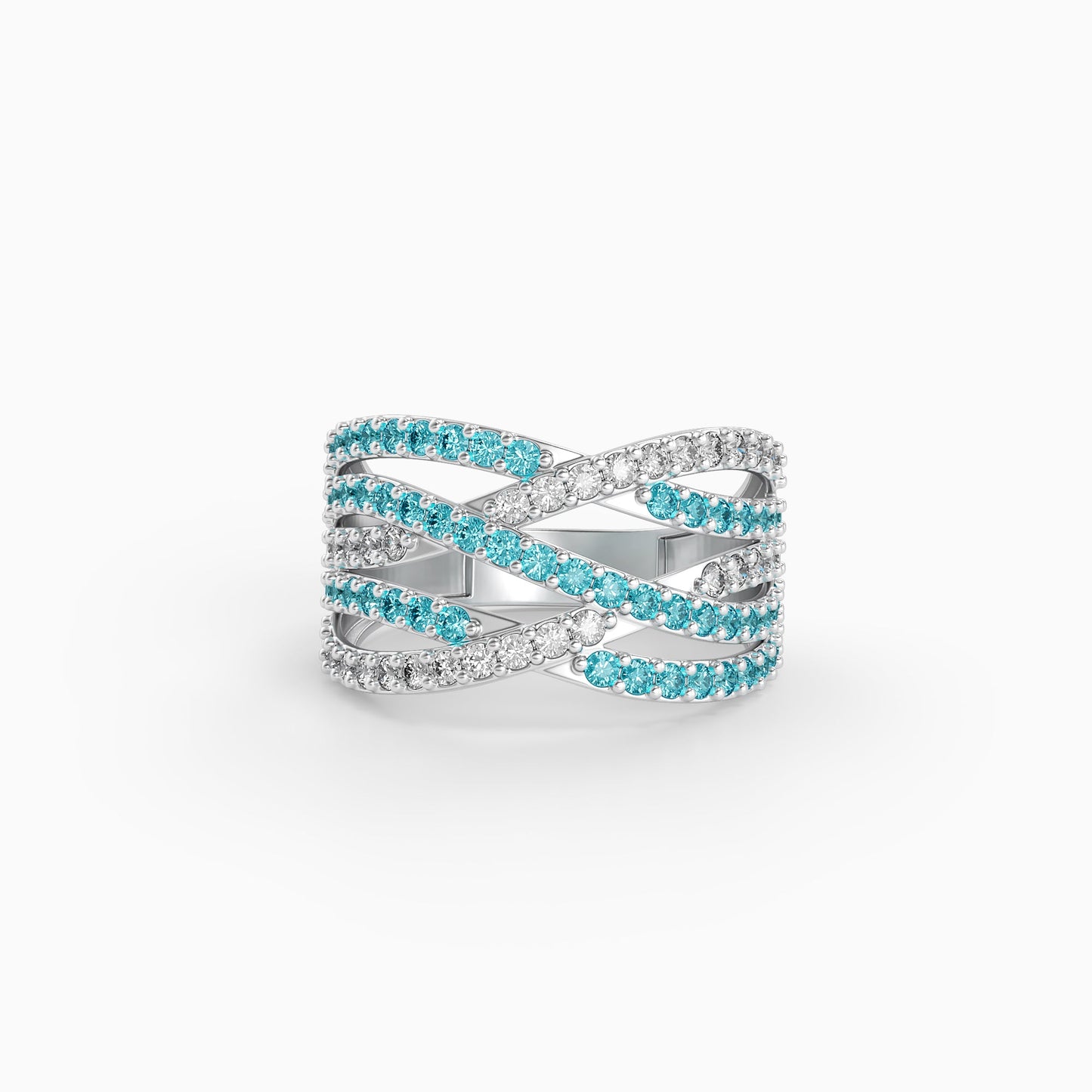 Silver Leucothea Ring (Size 12)