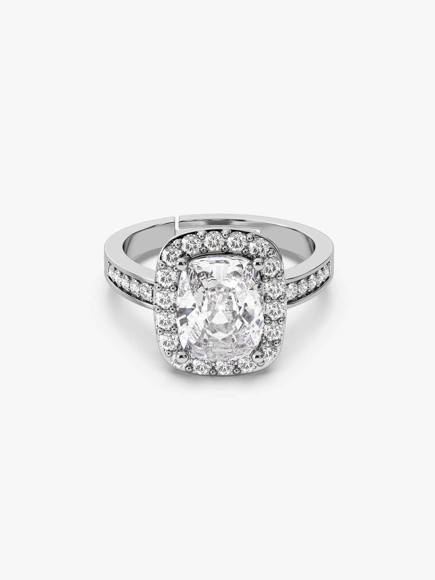 Silver Classic Solitaire Ring