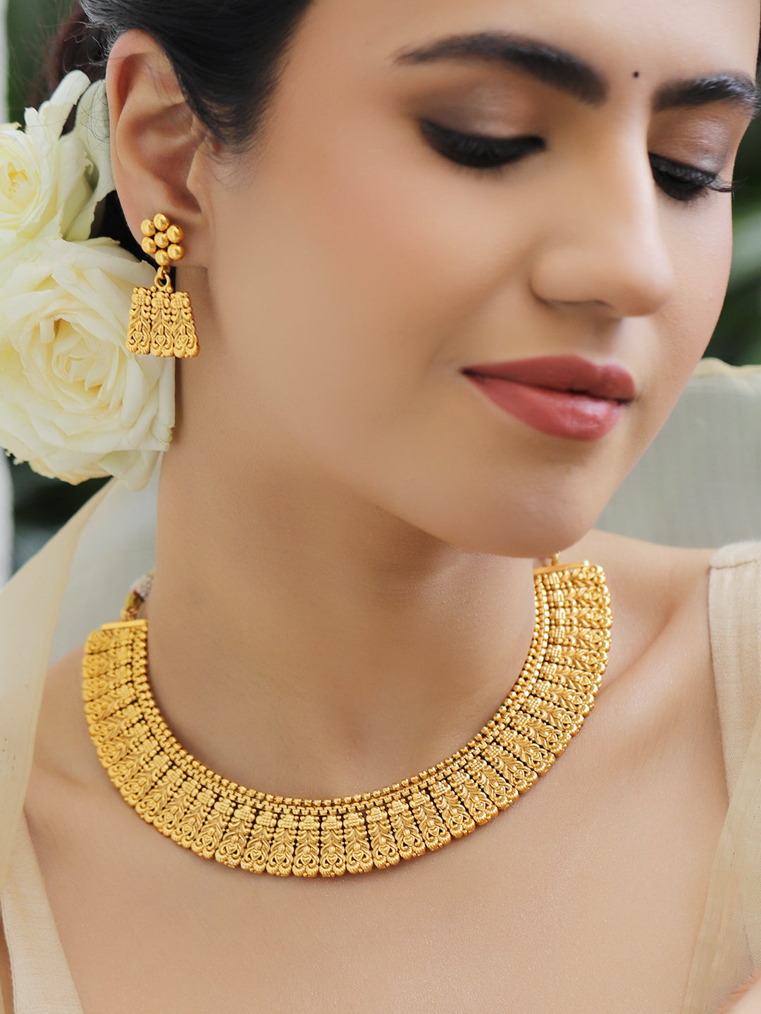 Golden Harmony Necklace Set