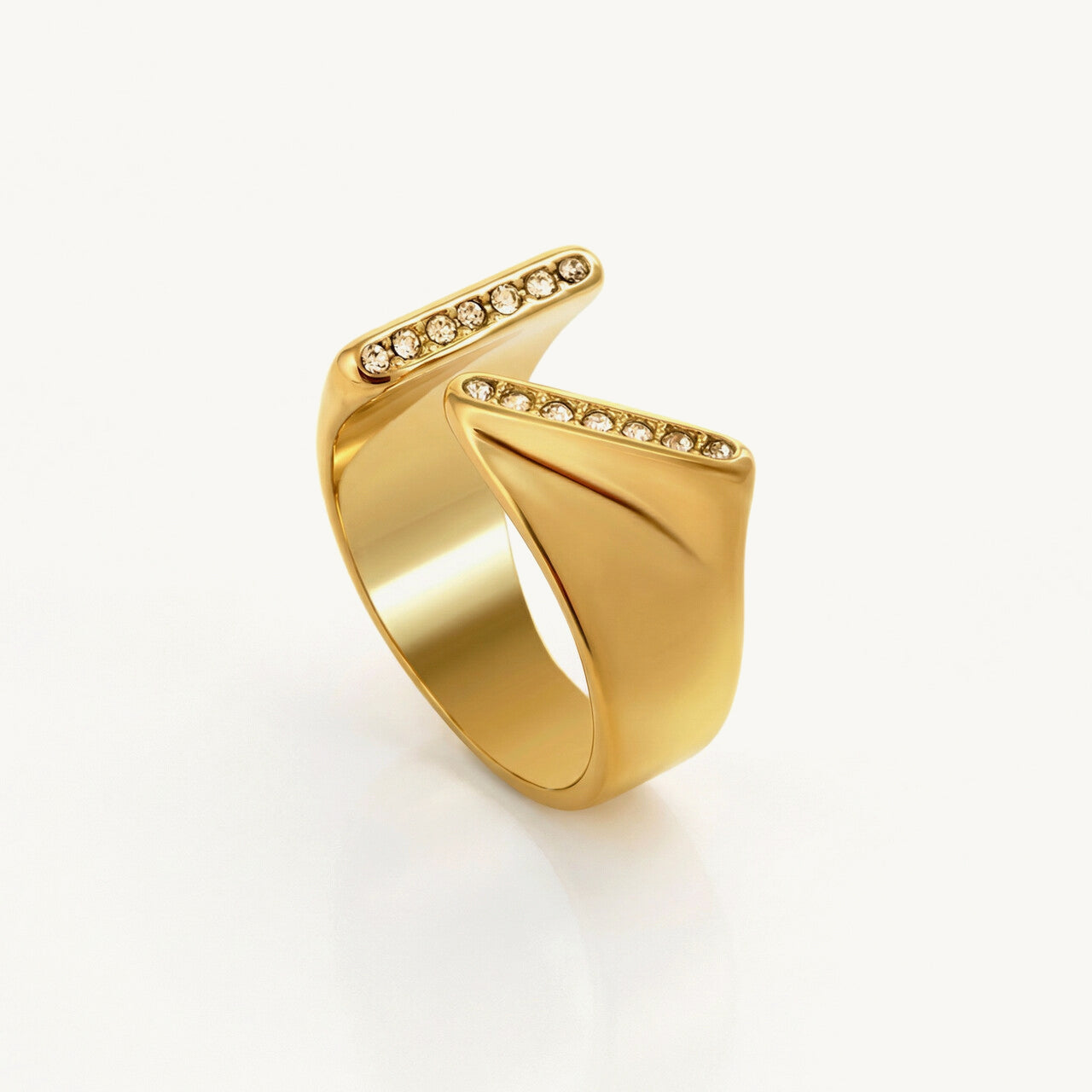Architectural CZ Open Ring