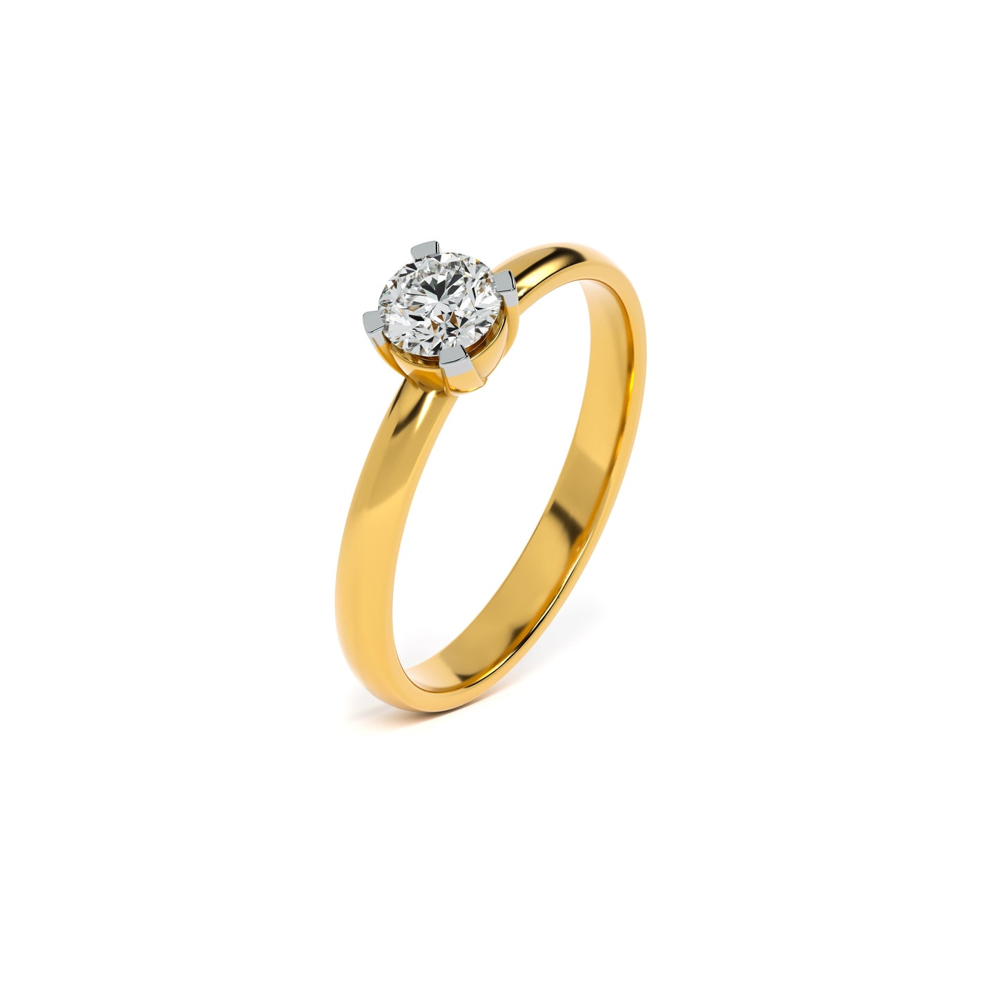 Blush Elegance 9KT Gold Laboratory Grown Diamond Ring