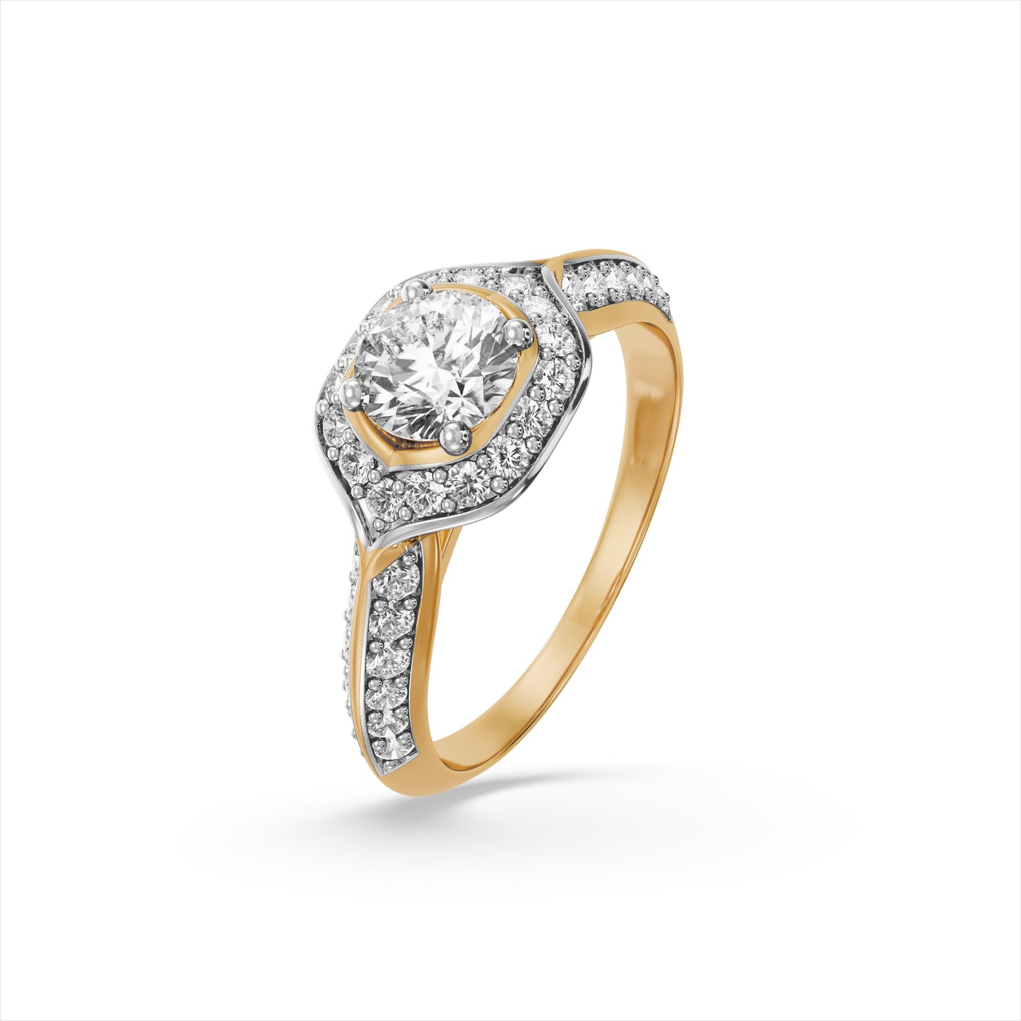 The Aurelia Crown 9KT Laboratory Grown Diamond Promise Ring