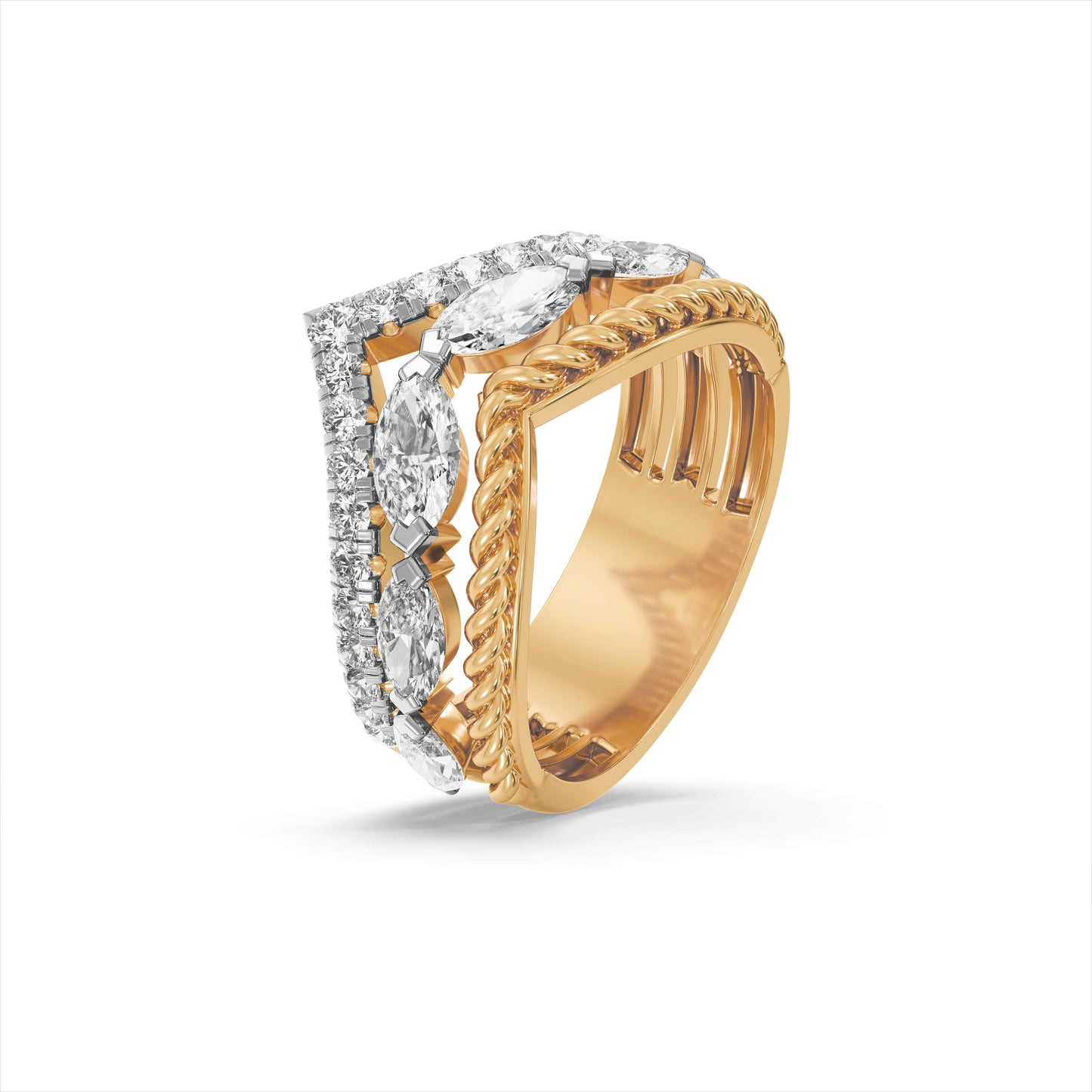 Zenith 9KT Gold Laboratory Grown Diamond Ring