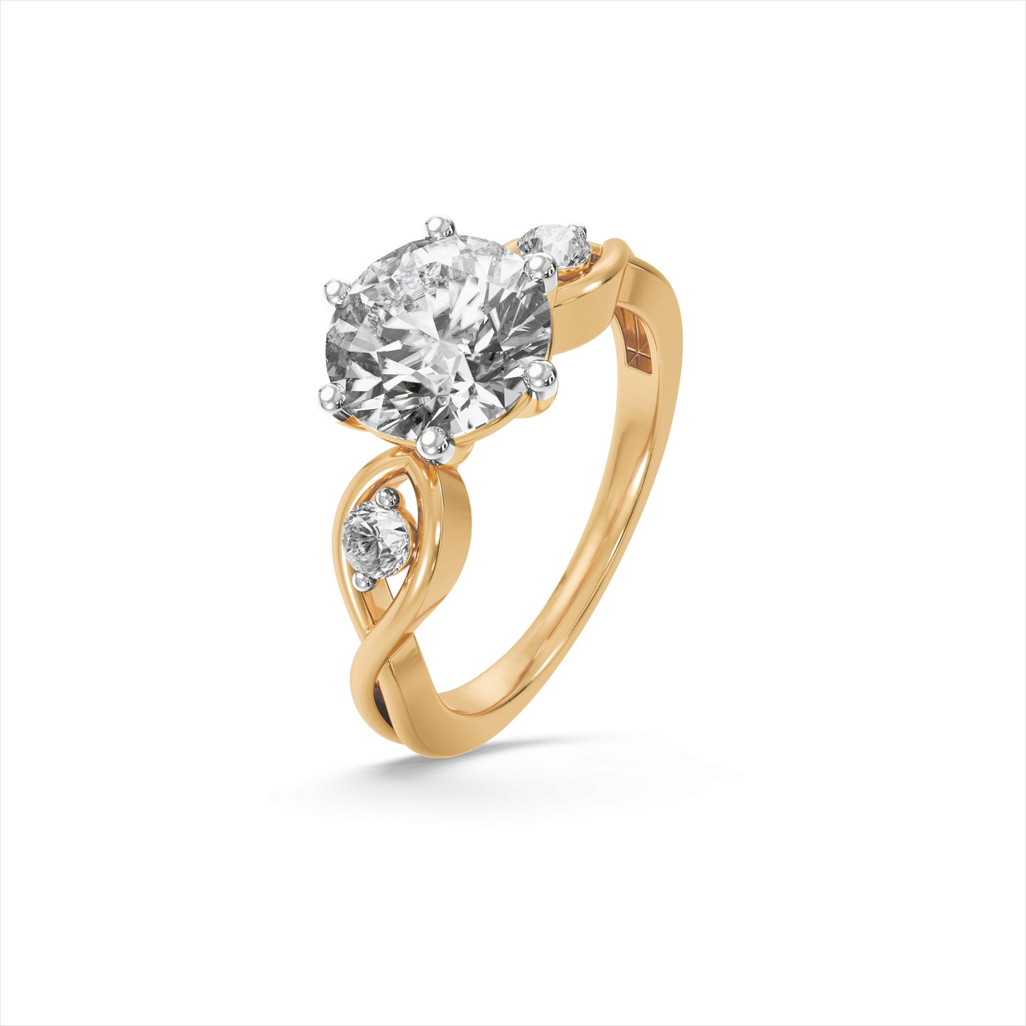 Promise of Us 9KT Gold Laboratory Grown Diamond Ring