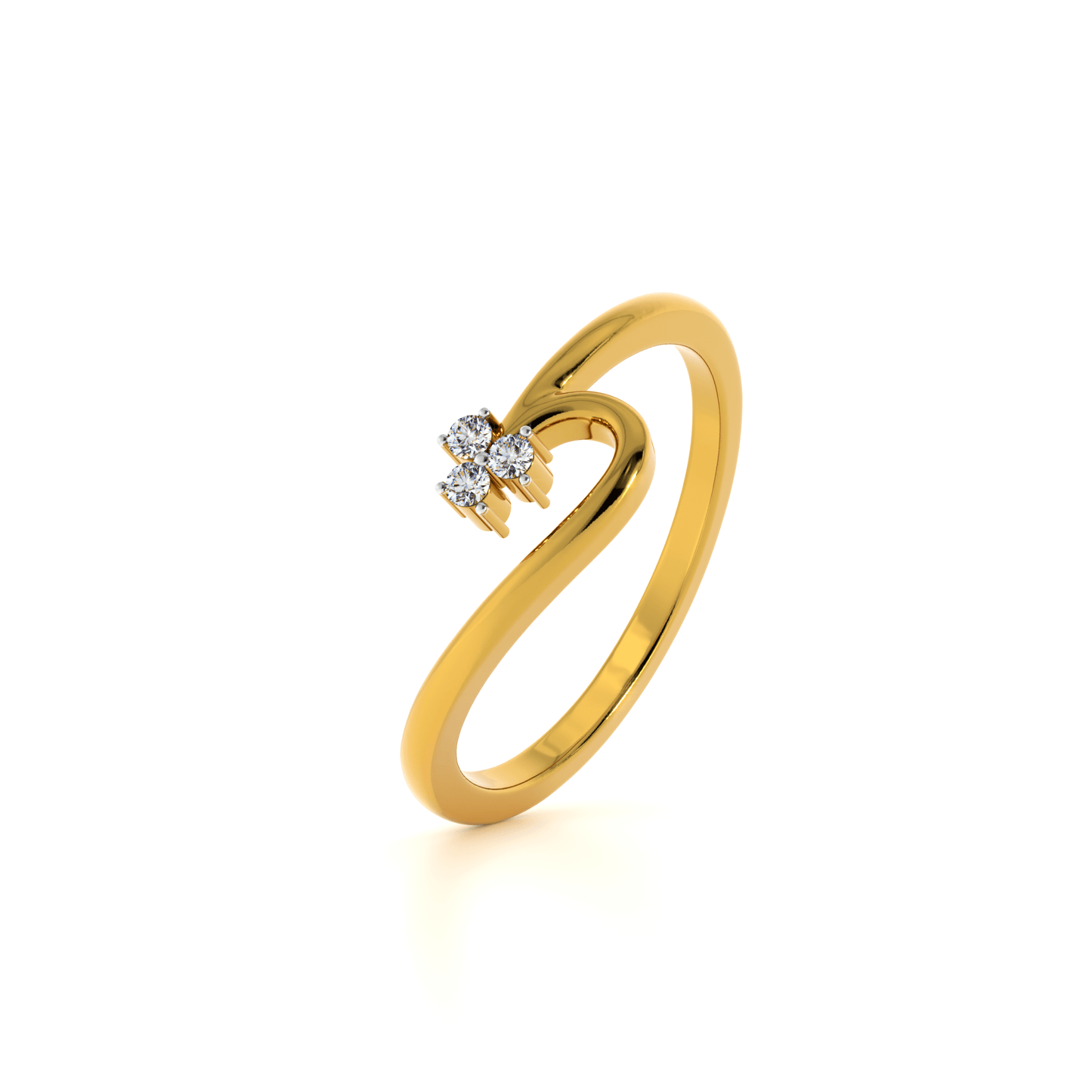 Love 9KT Gold Laboratory Grown Diamond Ring