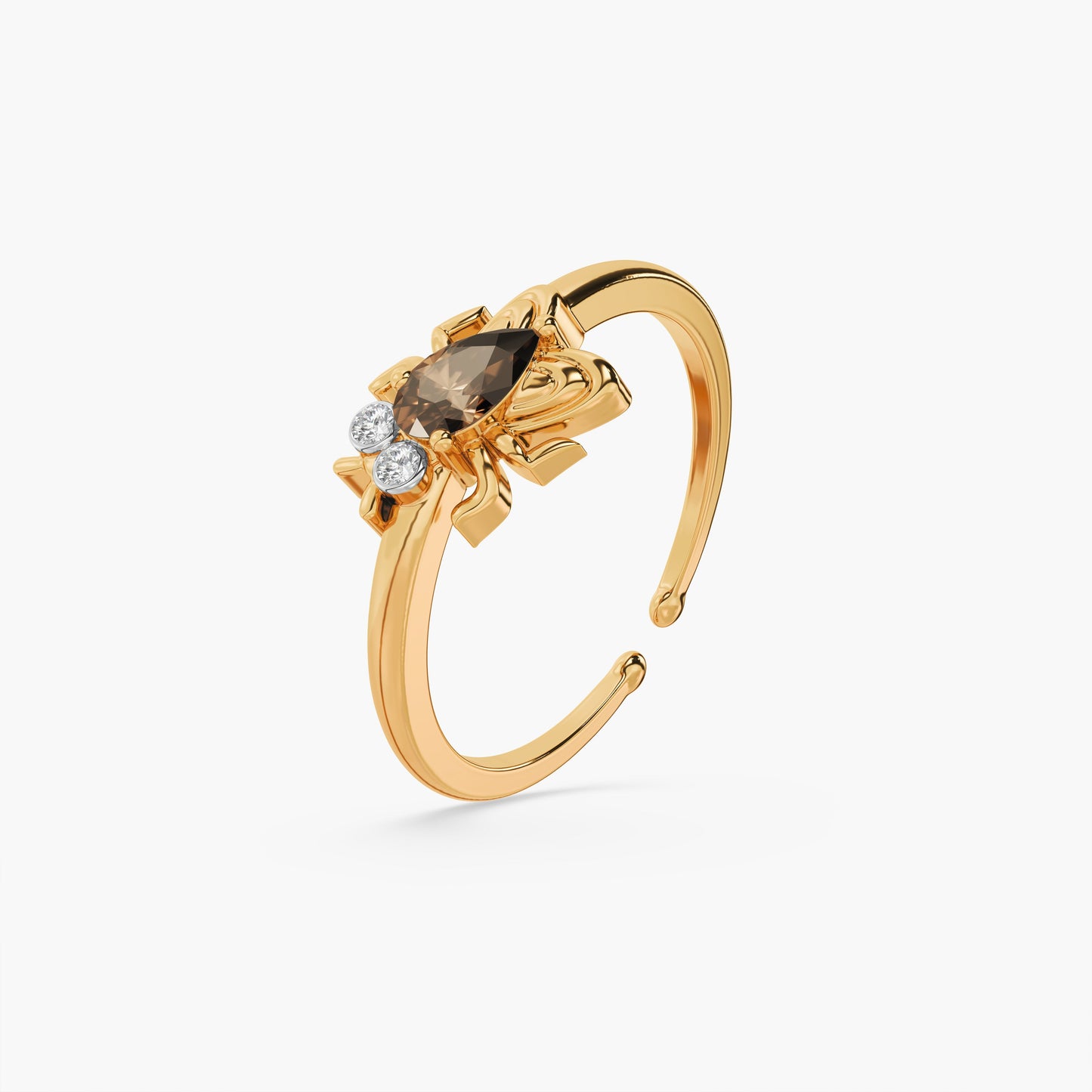 925 Sterling Silver Housefly Flight Ring